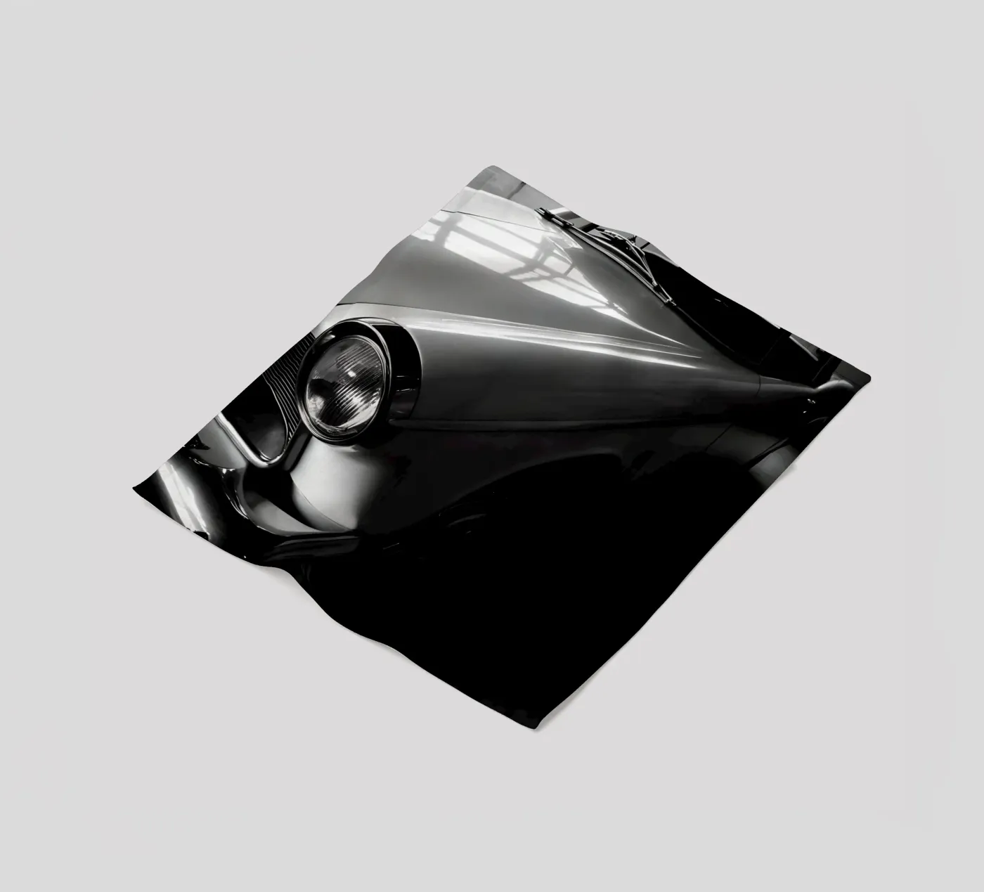 Monochrome Classic Cars Fleecedecke von CAR EDITION