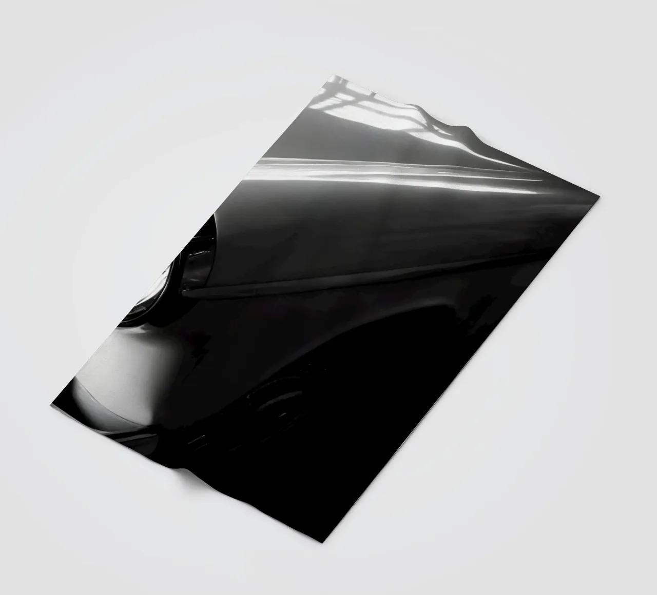 Monochrome Classic Cars Fleecedecke von CAR EDITION