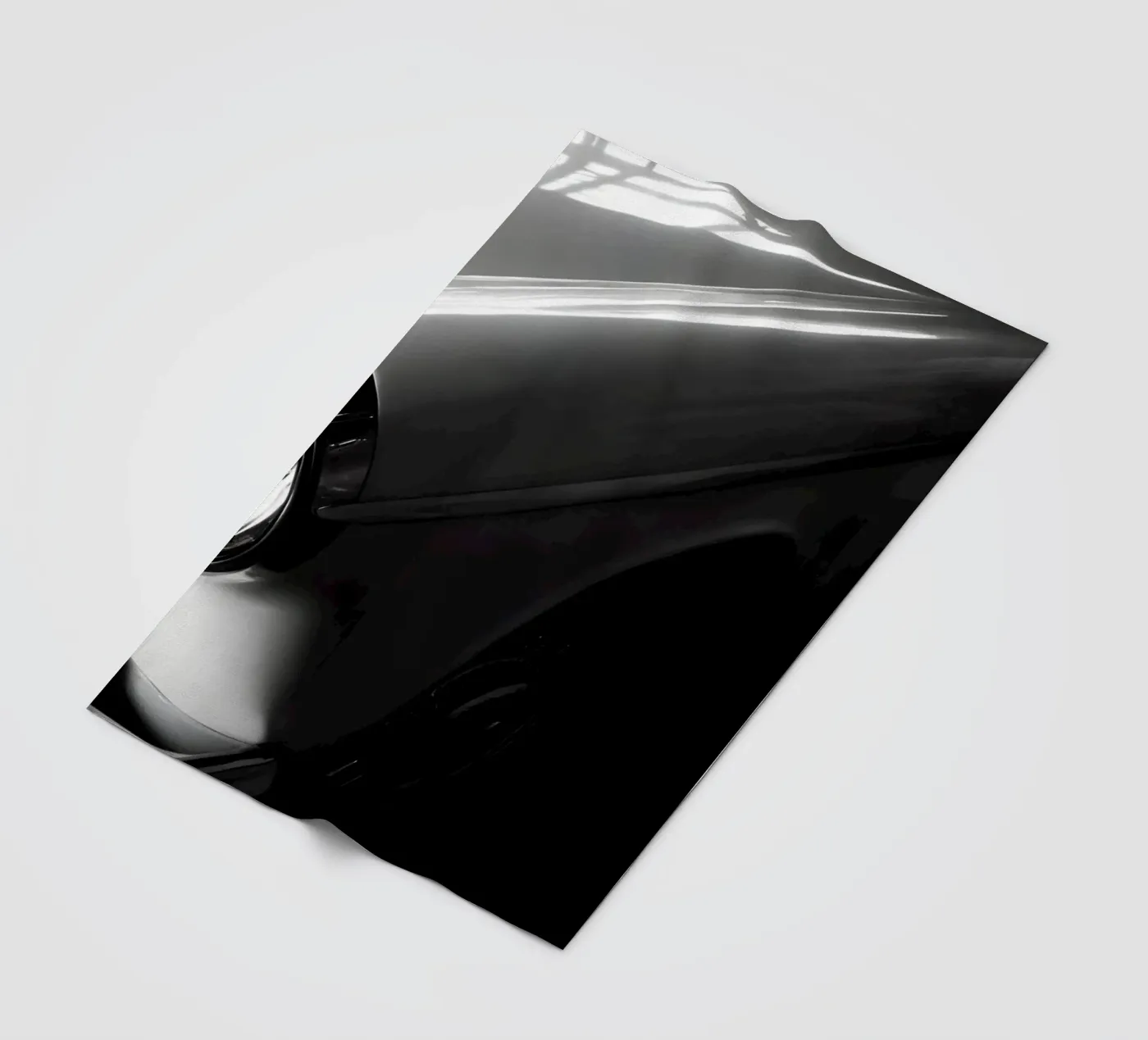 Monochrome Classic Cars Fleecedecke von CAR EDITION