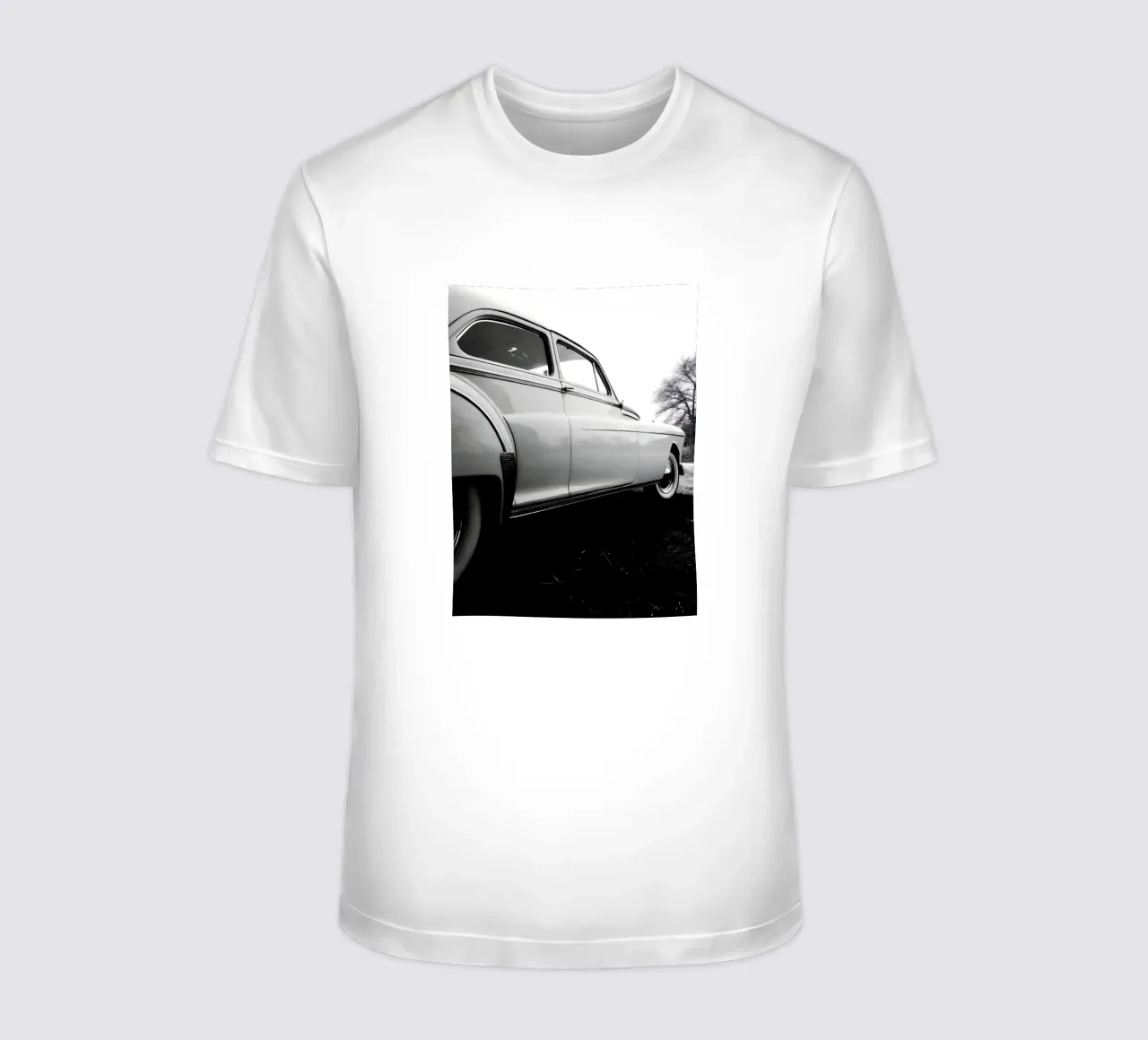 Auto d'epoca monocromatiche t-shirt da CAR EDITION