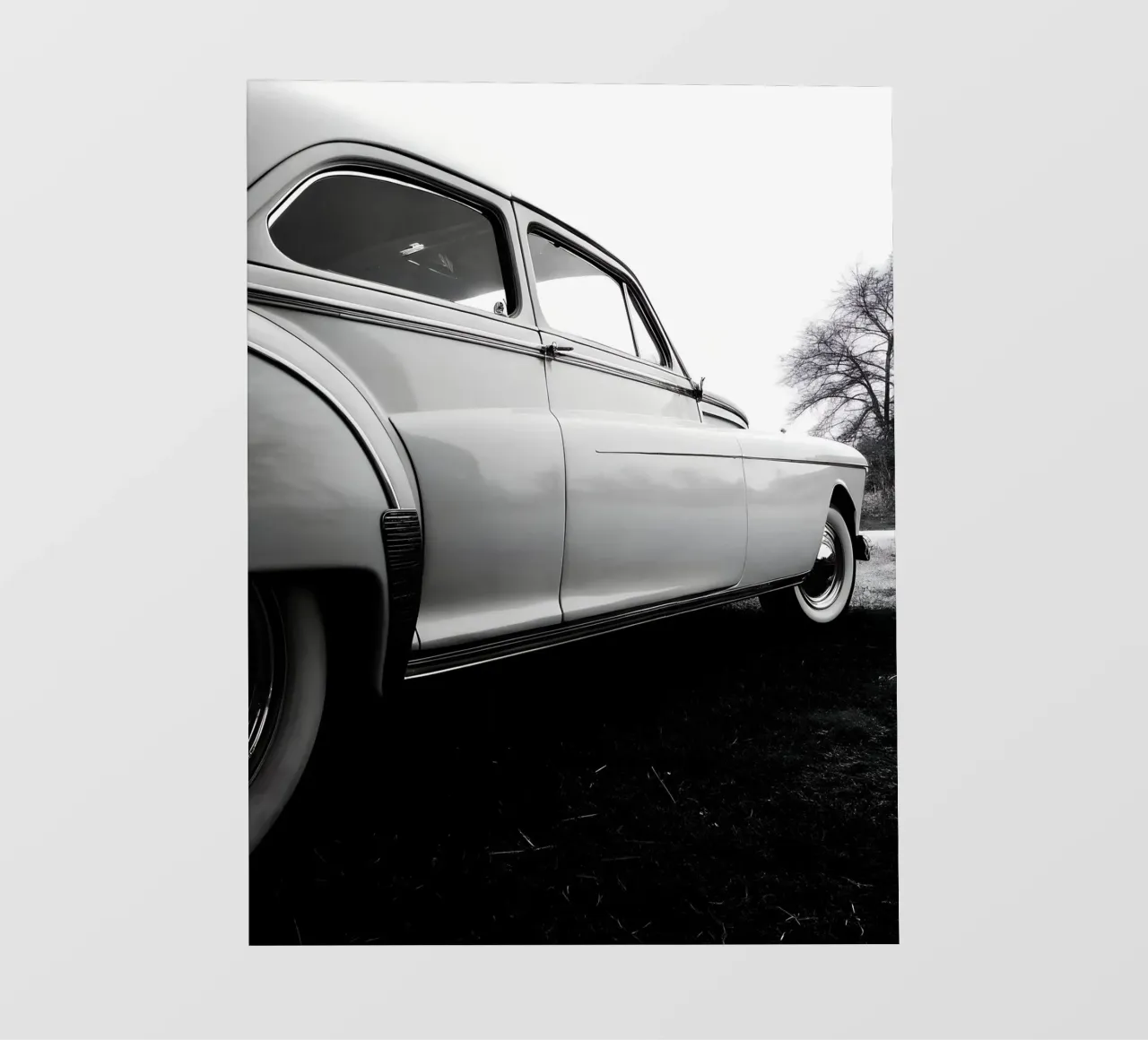 Auto d'epoca monocromatiche telo in pvc da CAR EDITION