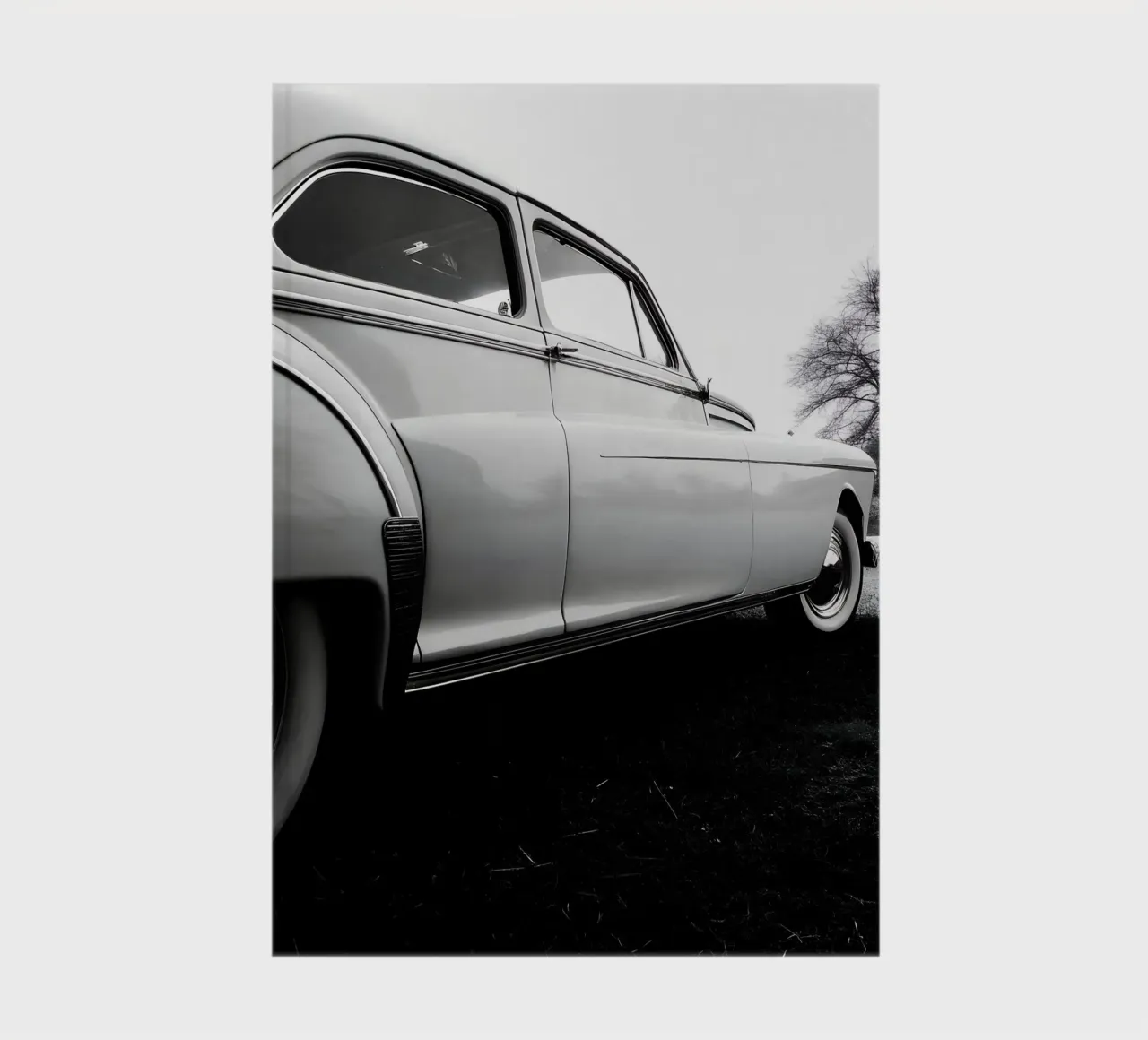Auto d'epoca monocromatiche diario da CAR EDITION