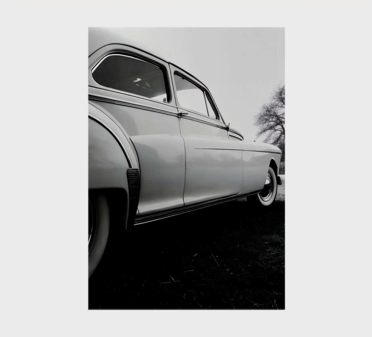 Auto d'epoca monocromatiche diario da CAR EDITION