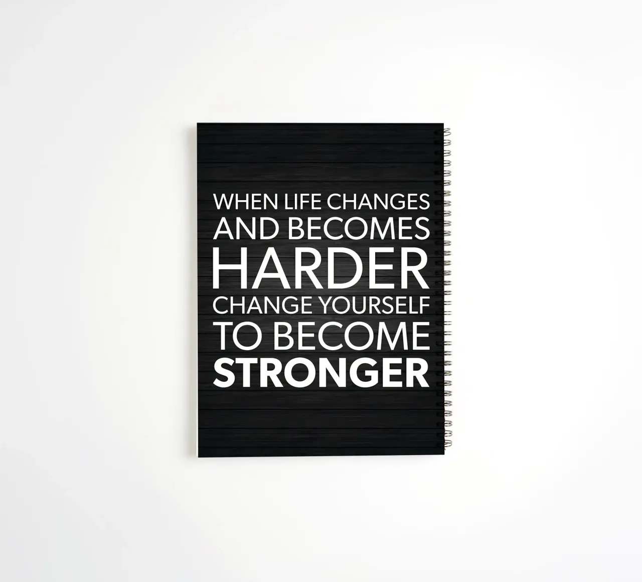 Put In The Work spiral notebook by Aara