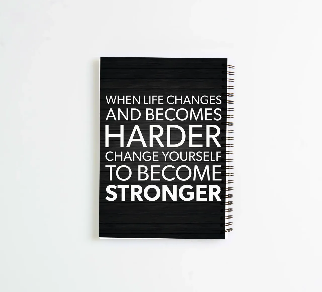Put In The Work spiral notebook by Aara