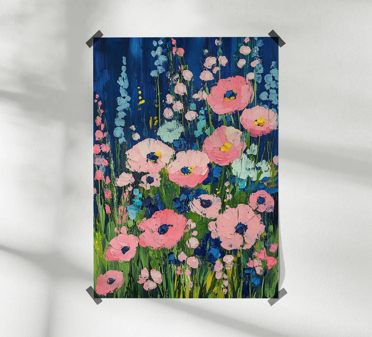 La saggezza silenziosa dei fiori carta hahnemühle da Nikis Art Studio