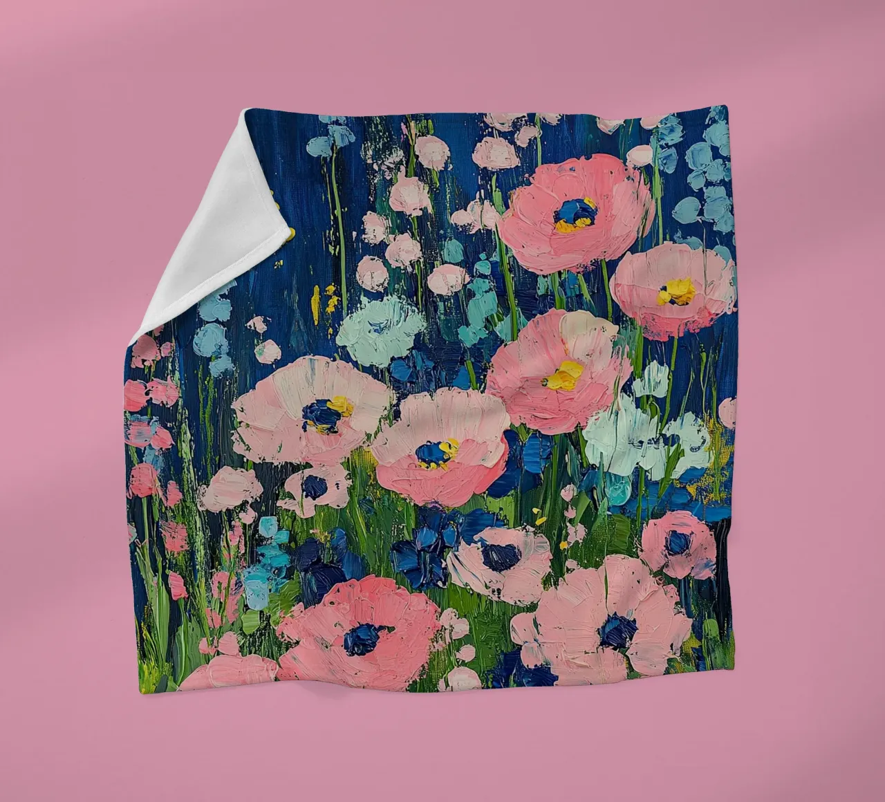 La saggezza silenziosa dei fiori coperta in pile da Nikis Art Studio
