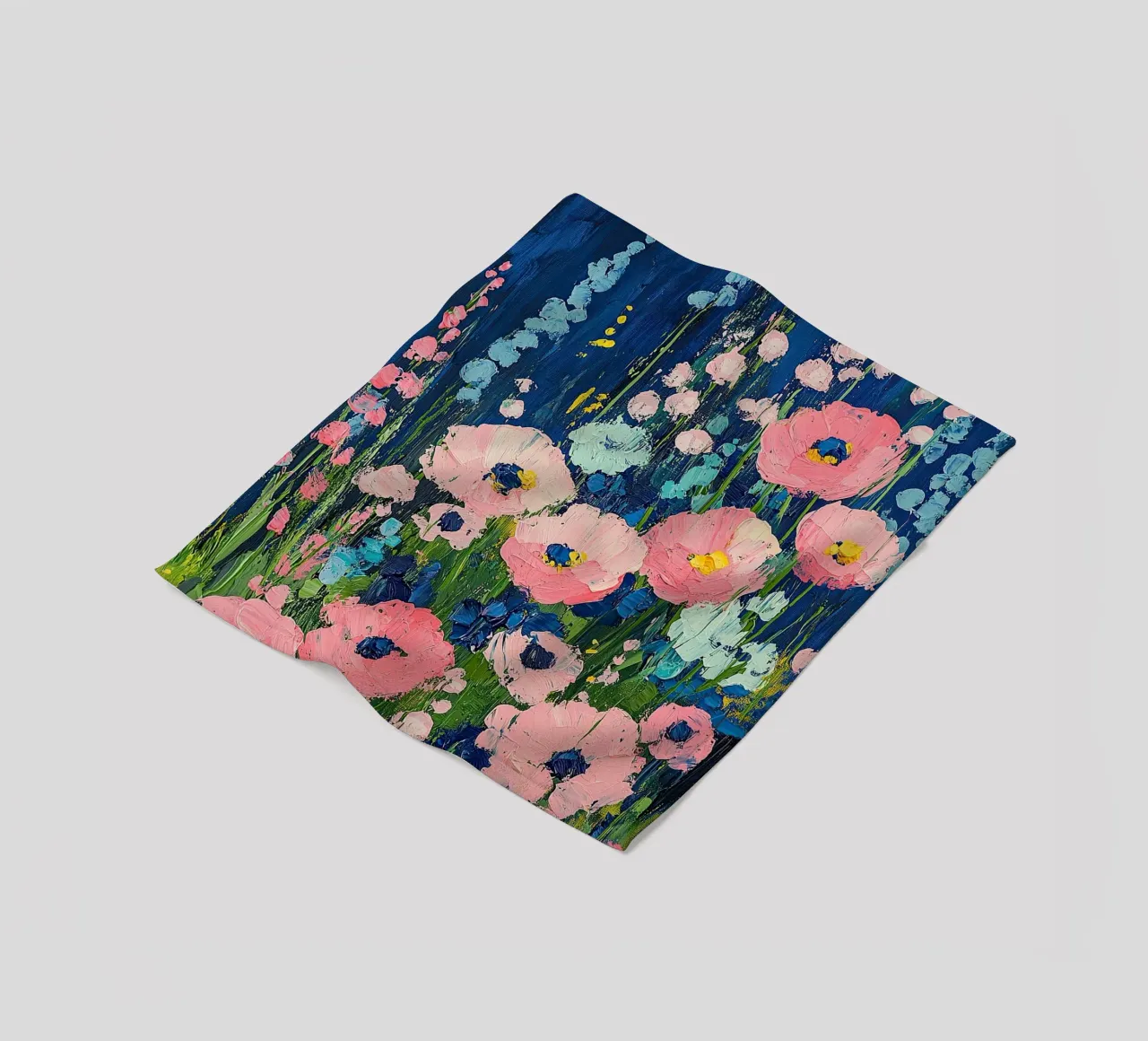 La saggezza silenziosa dei fiori coperta in pile da Nikis Art Studio