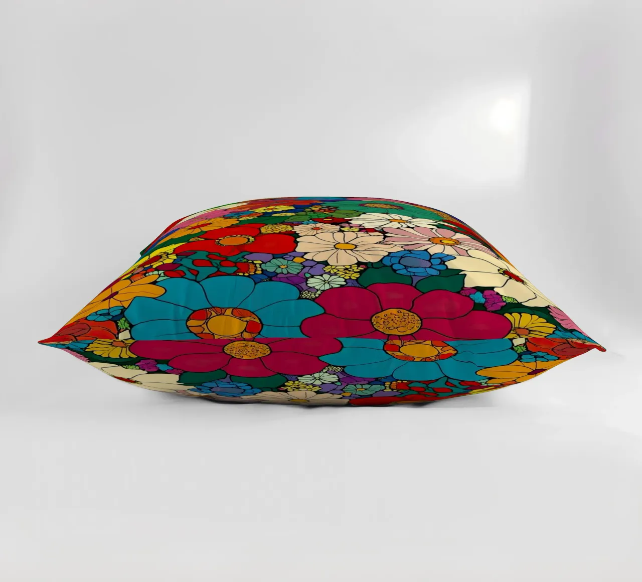 I fiori come specchio dell'anima cuscino da Nikis Art Studio