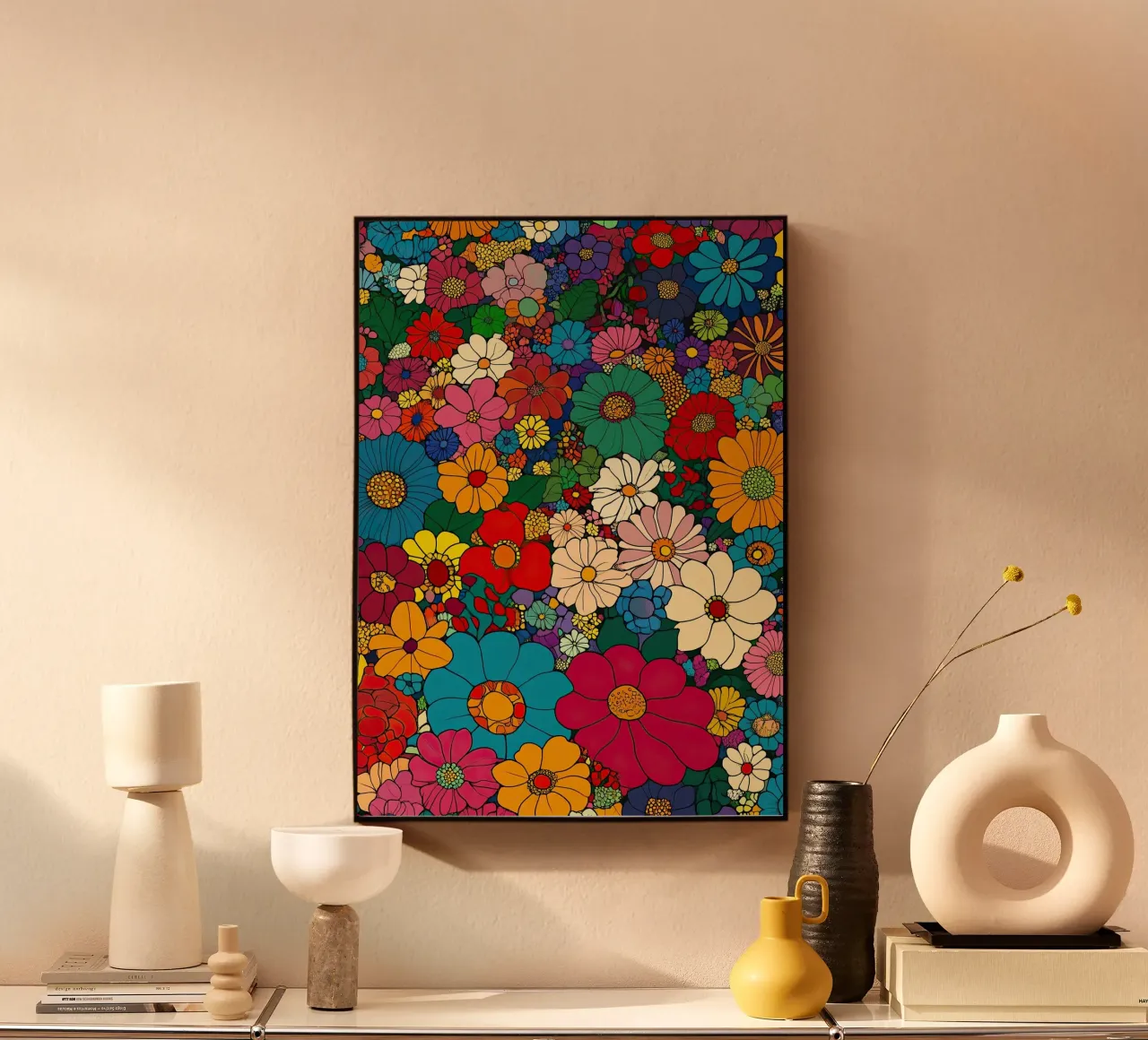 I fiori come specchio dell'anima plexiglass da Nikis Art Studio