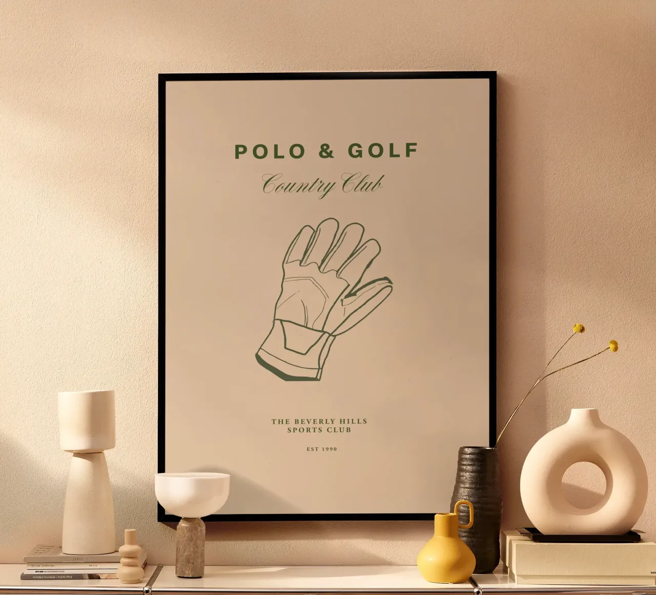 Polo And Golf No 03 poster da treechild