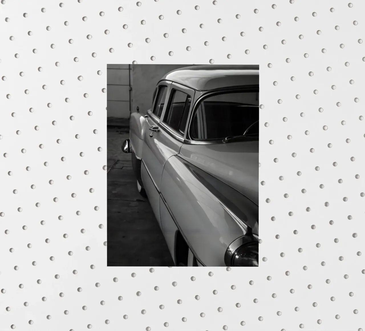 Auto d'epoca monocromatiche adesivo da CAR EDITION