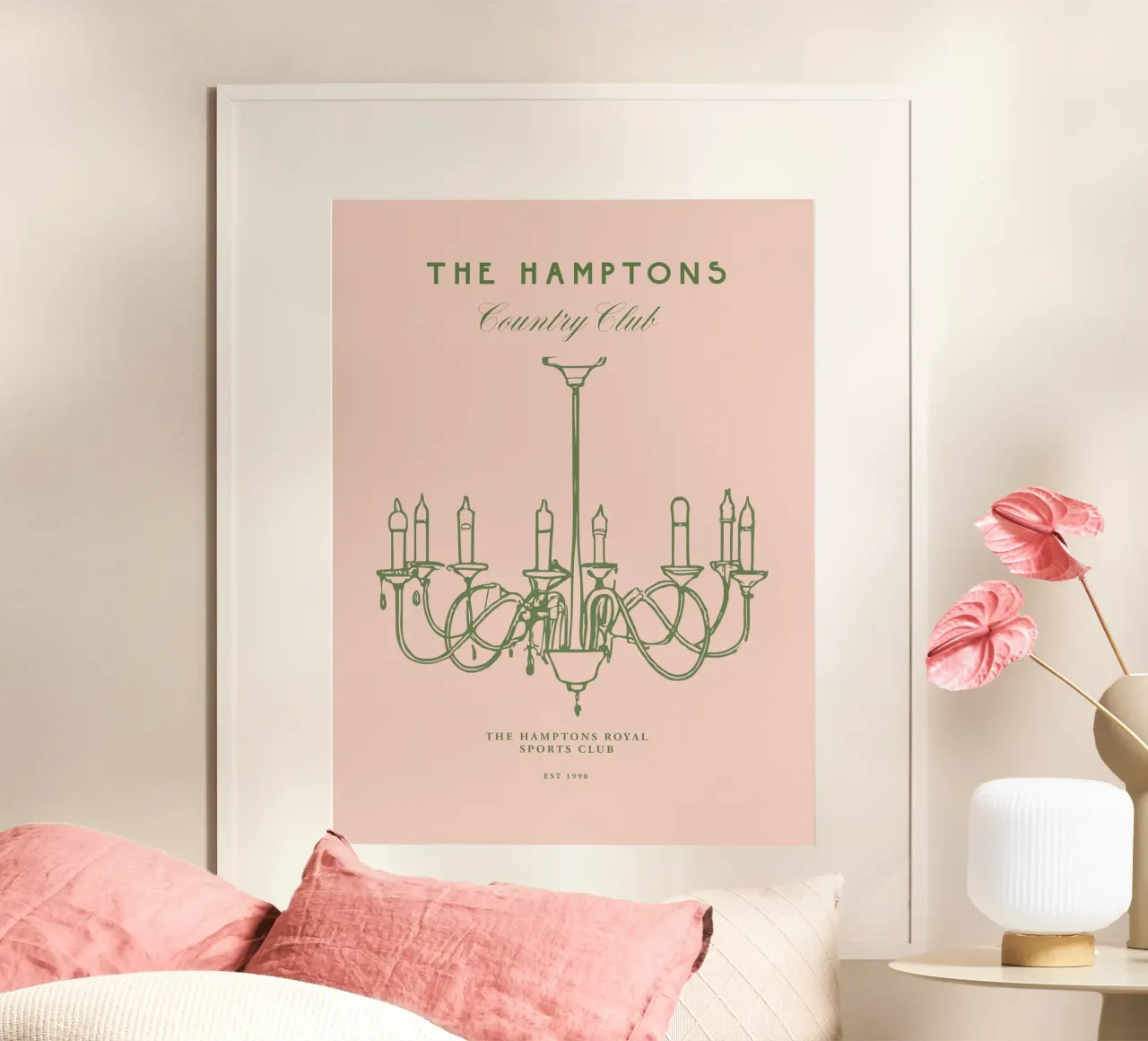 The Hamptons Country Club No 02 poster da treechild