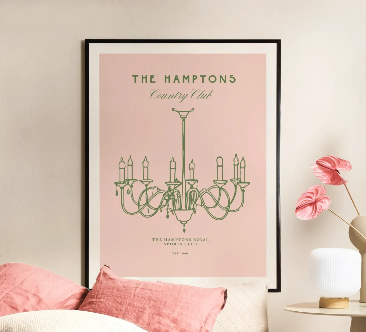 The Hamptons Country Club No 02 poster da treechild