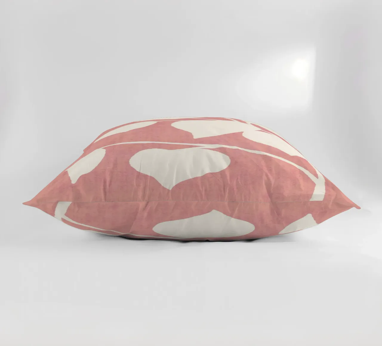 Foglia d'ombra botanica - Rosa cuscino da MoonlightPrint