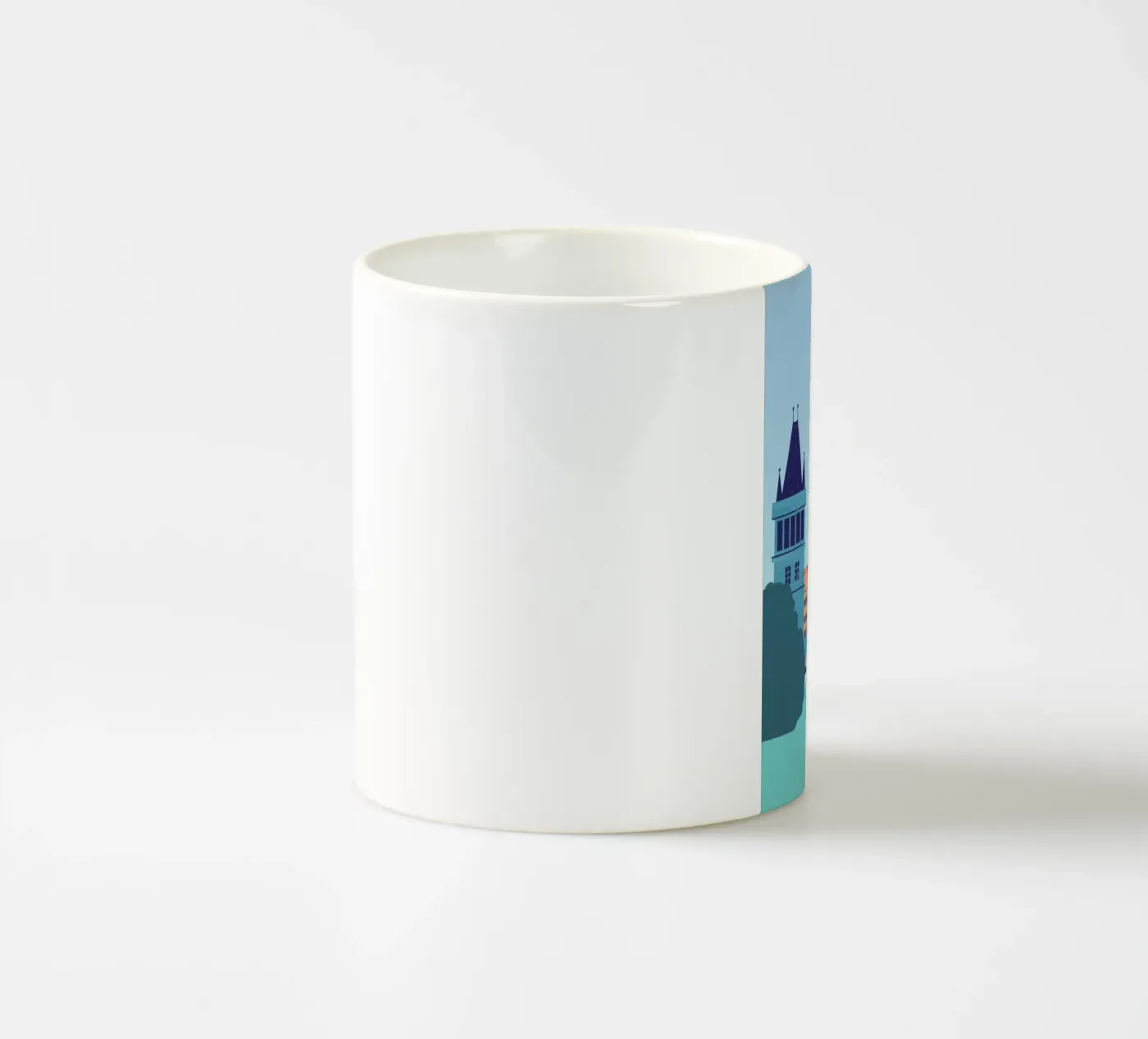 Prague ceramic mug by Katinka Reinke