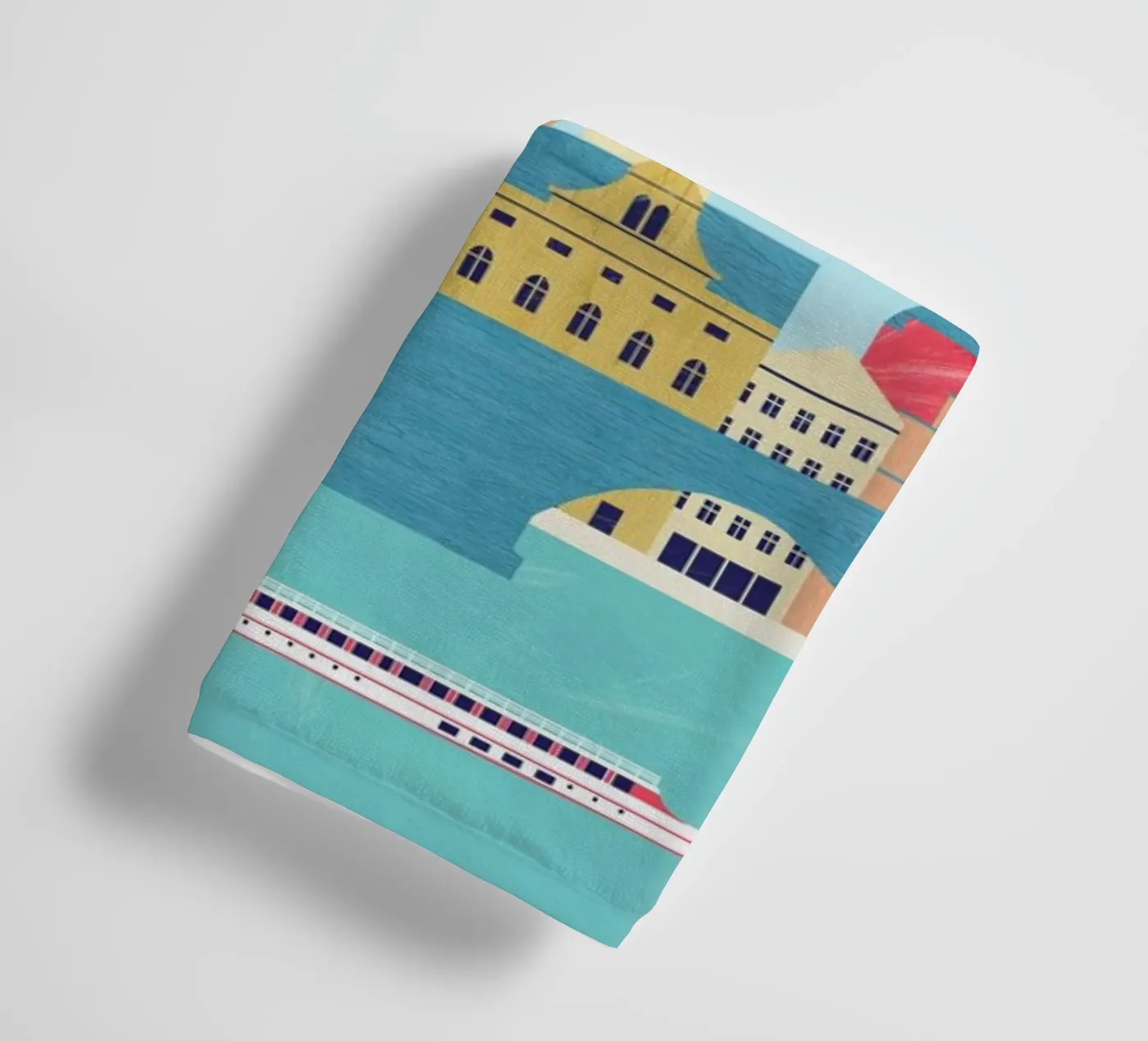 Prague badhanddoek van Katinka Reinke