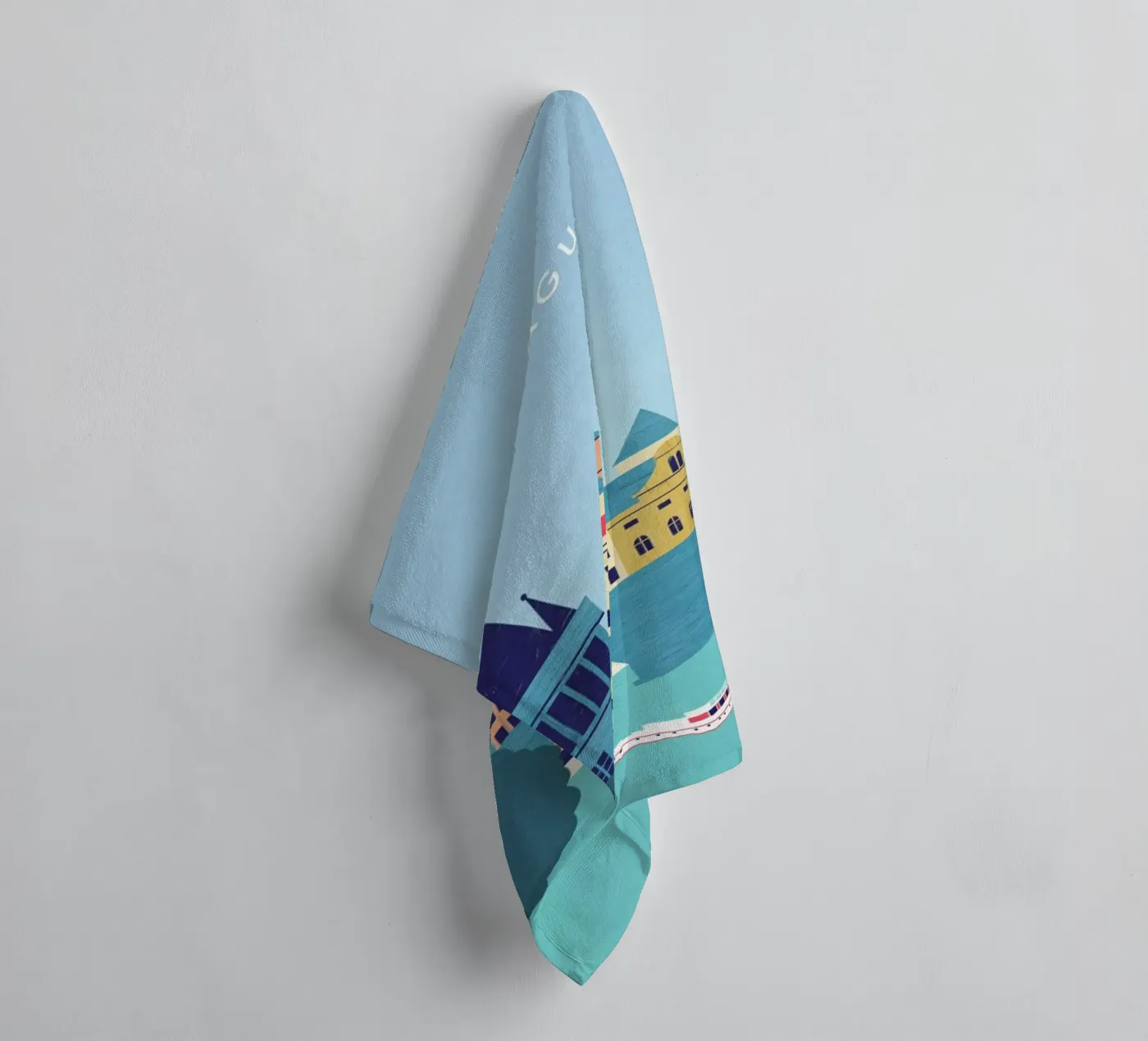 Prague badhanddoek van Katinka Reinke