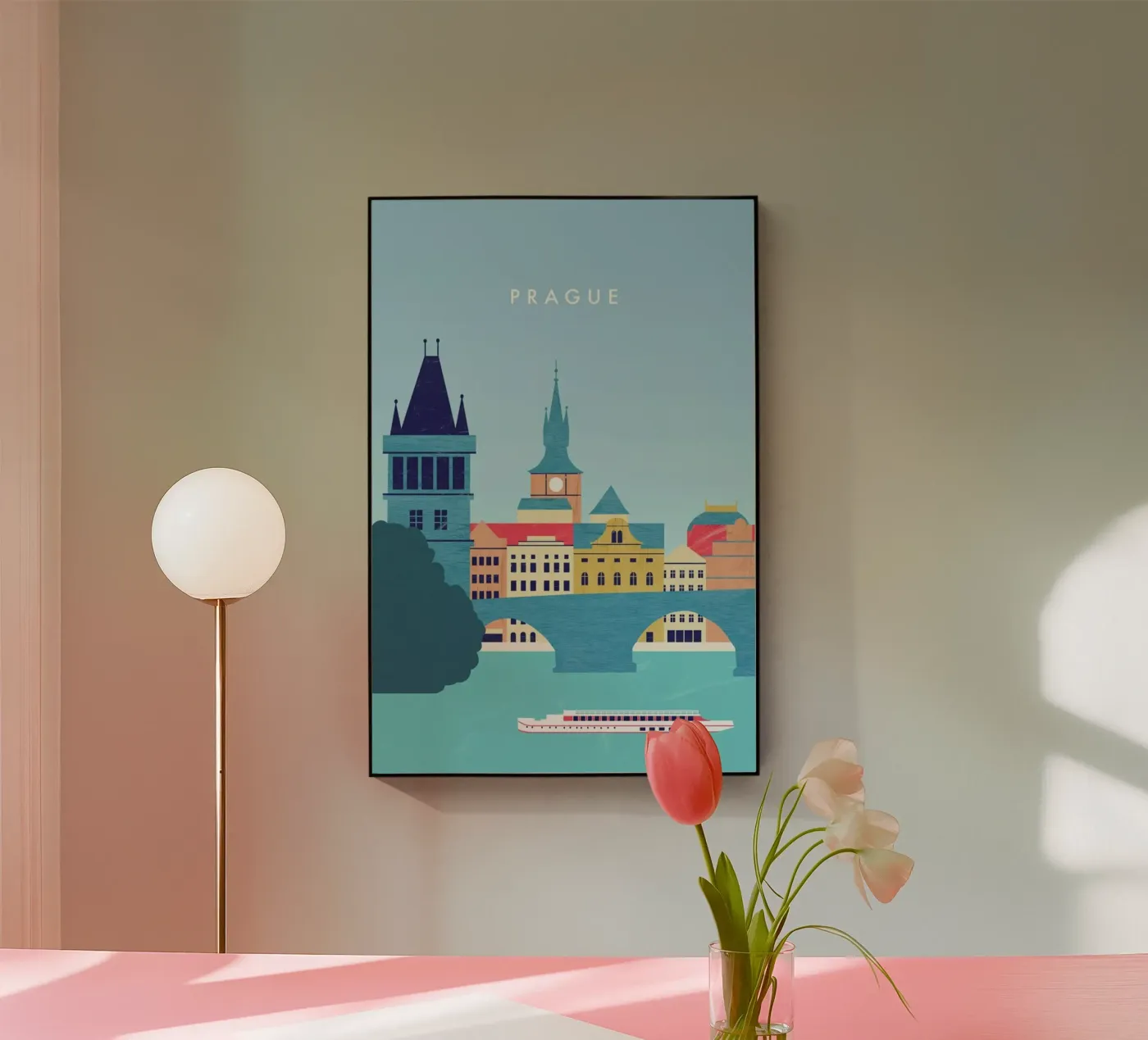 Prague plexiglas de Katinka Reinke