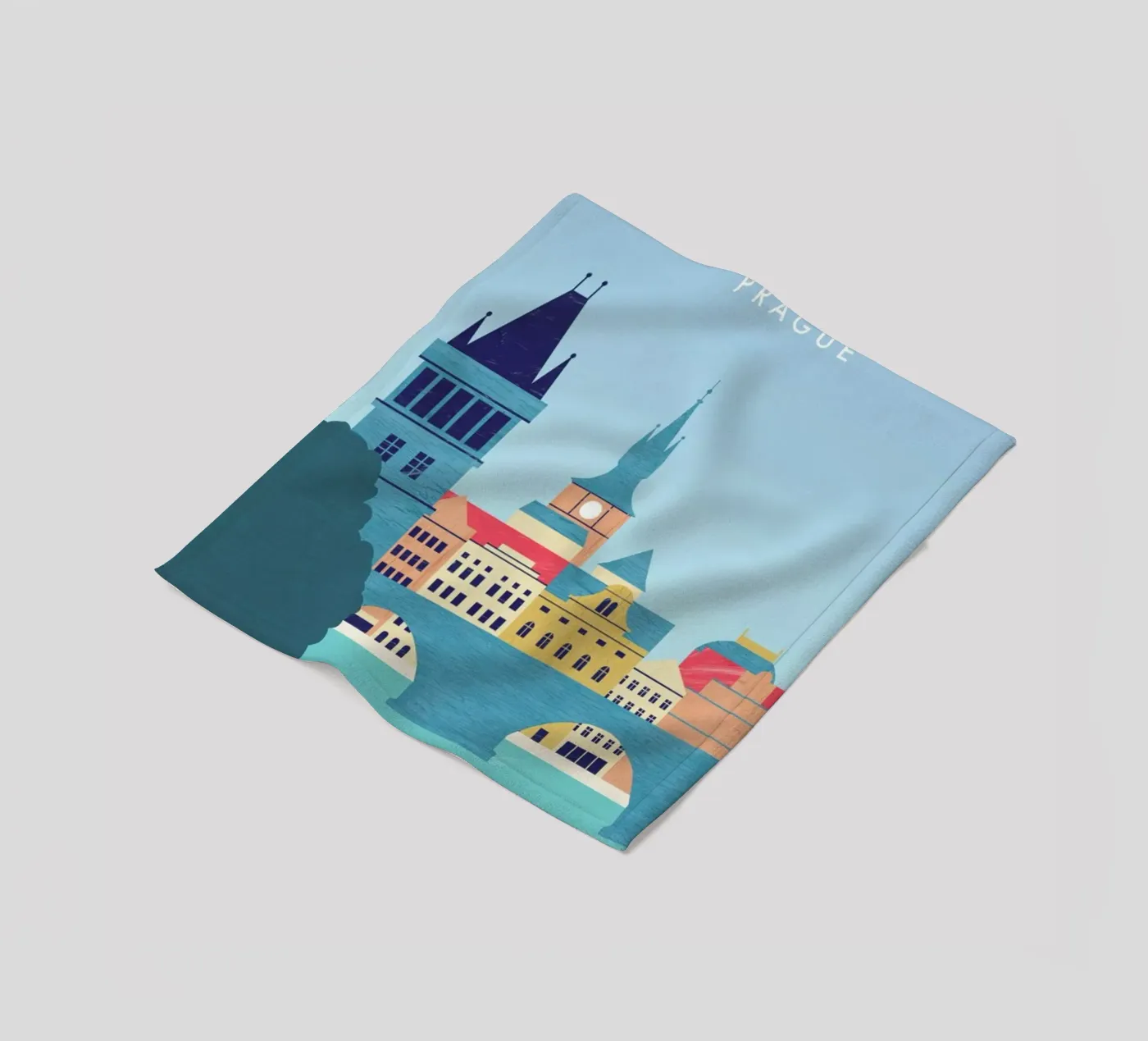 Prague fleecedeken van Katinka Reinke