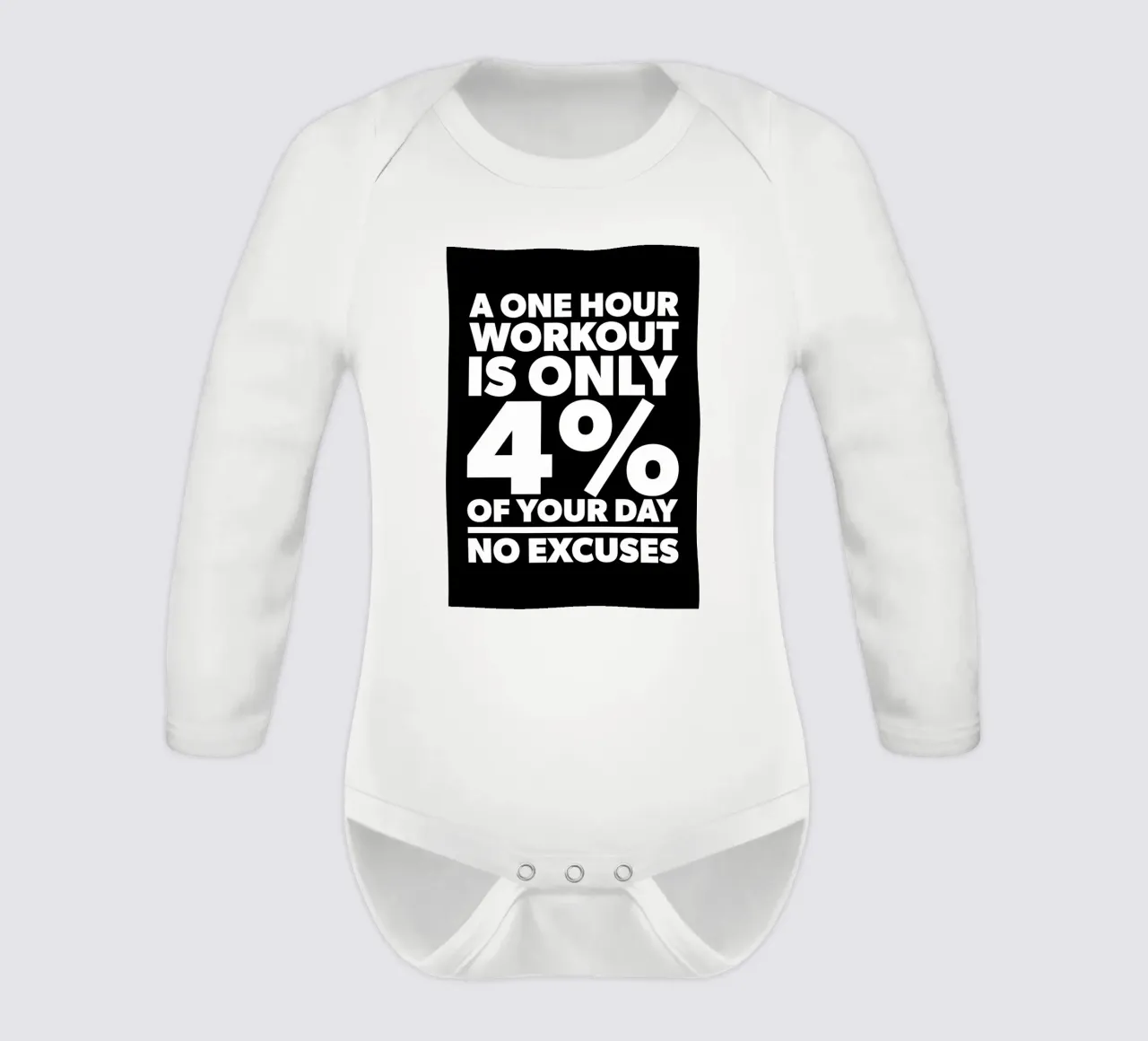 Er is geen gemakkelijke manier babyrompertje lange mouwen van Aara