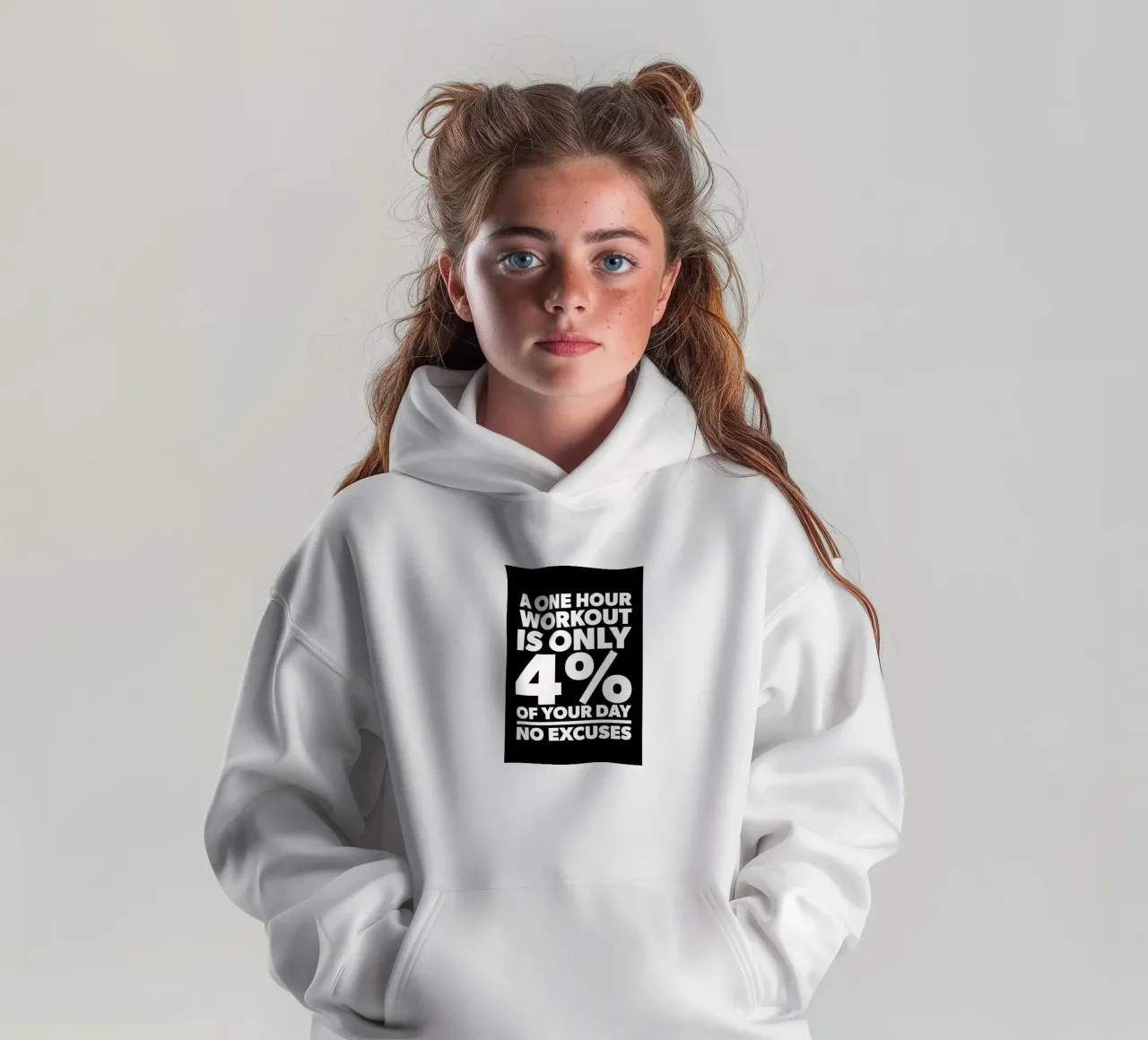 Non c'è un modo semplice felpa bambino con cappuccio da Aara