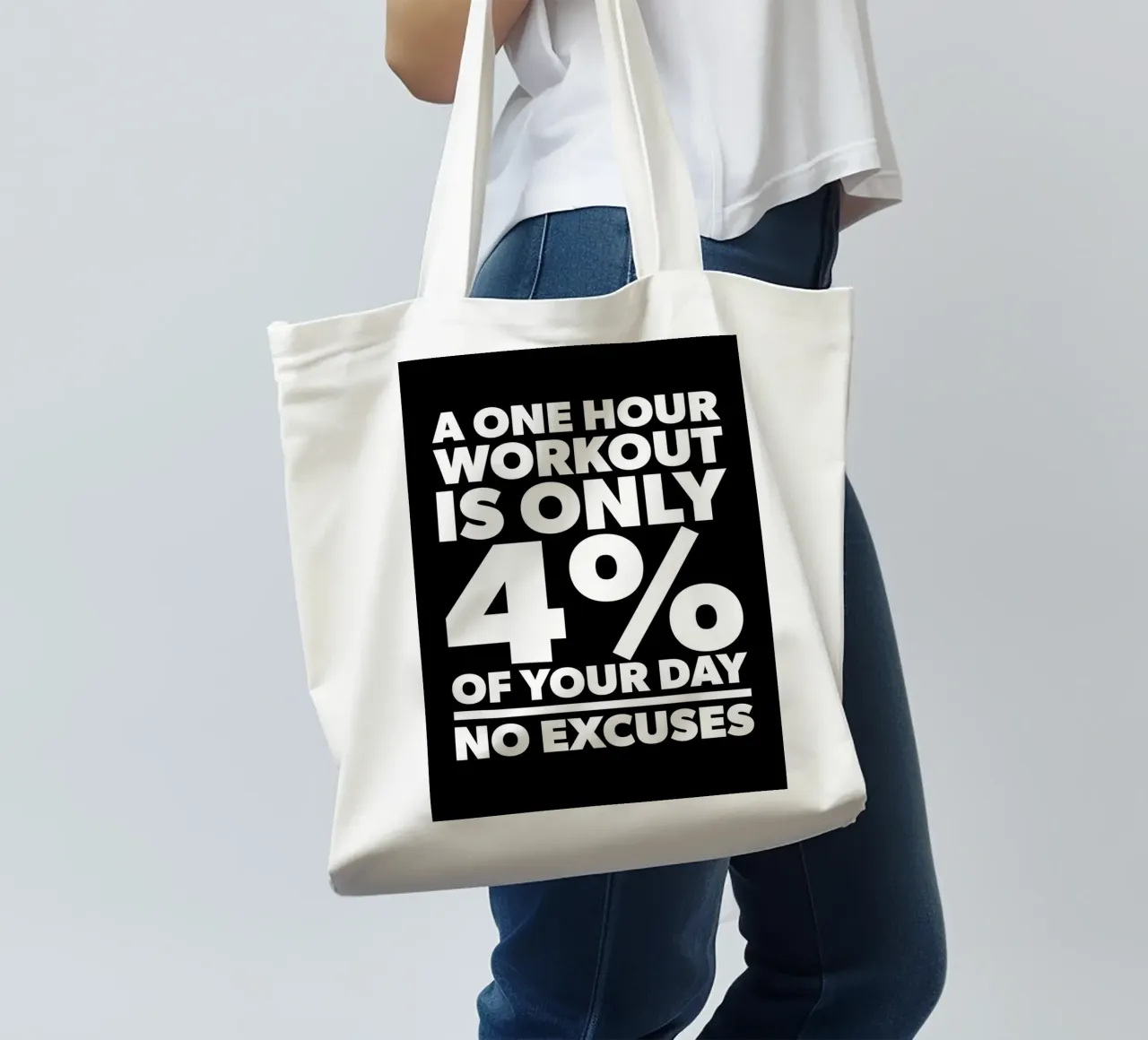 Il n'y a pas de solution de facilité tote bag de Aara