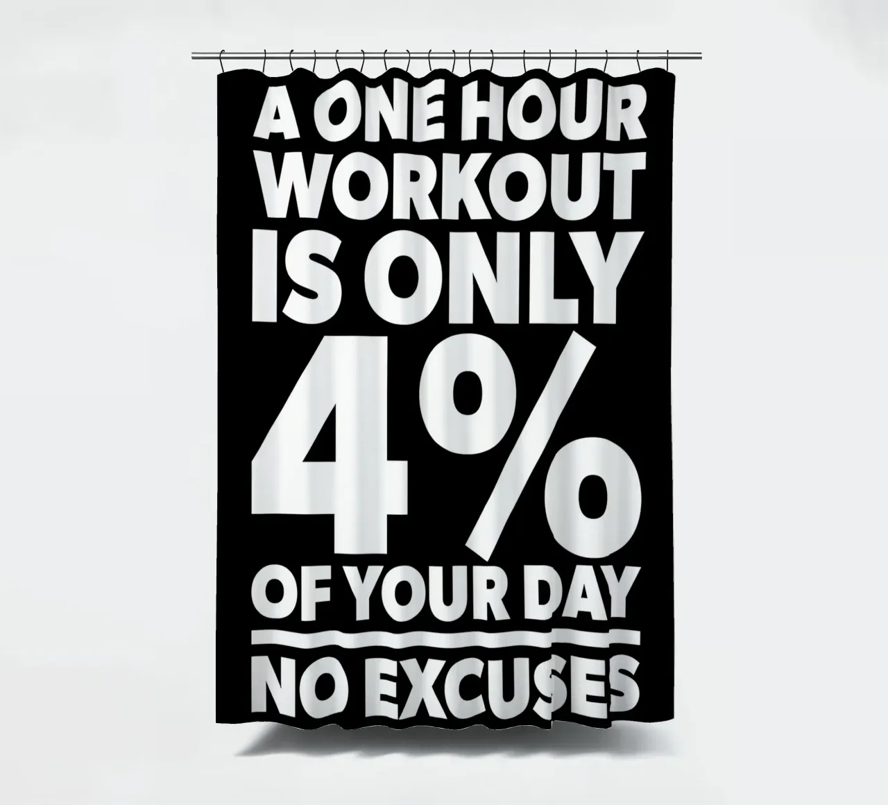 Non c'è un modo semplice tenda da doccia da Aara