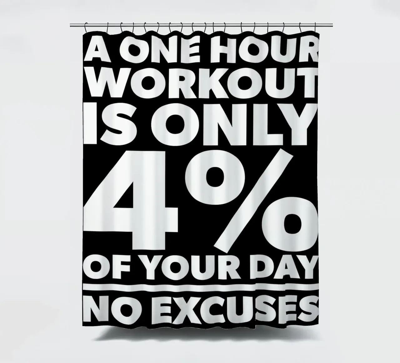 Non c'è un modo semplice tenda da doccia da Aara