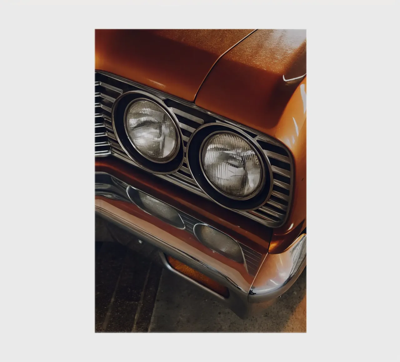 Classic Car Front Detail notebook by CAR EDITION