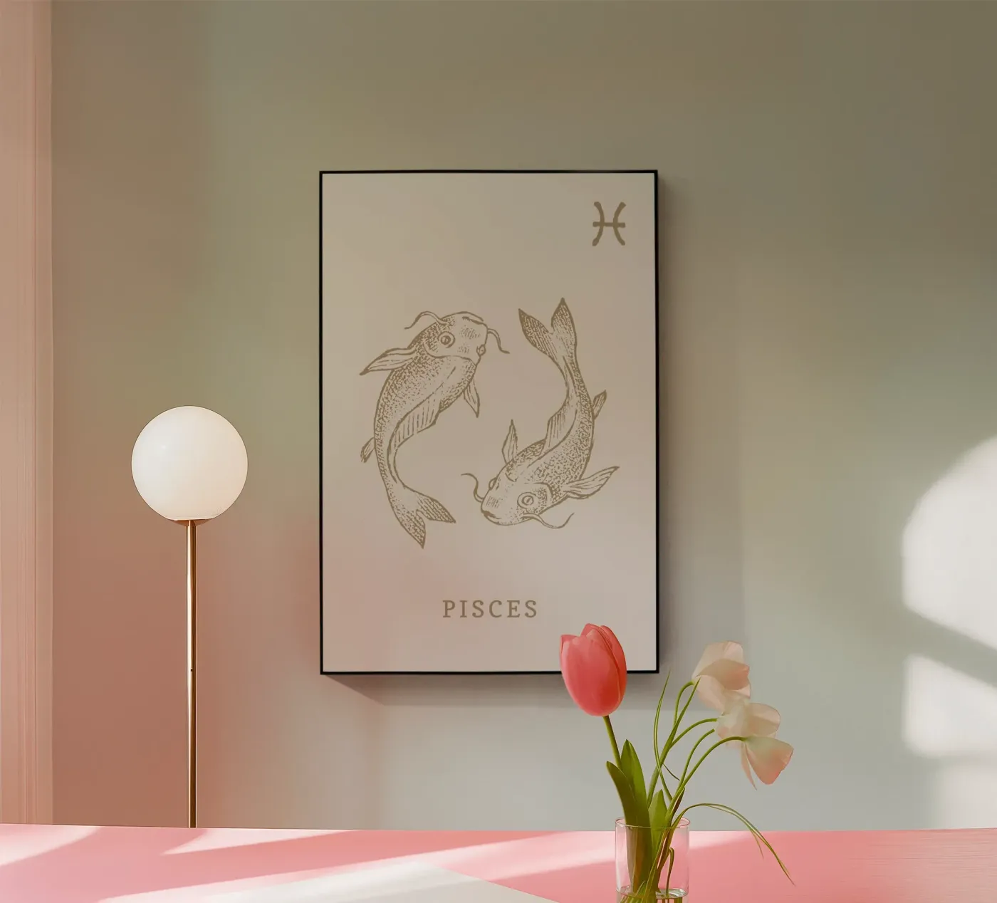 Pisces acryl van Flora & Fauna