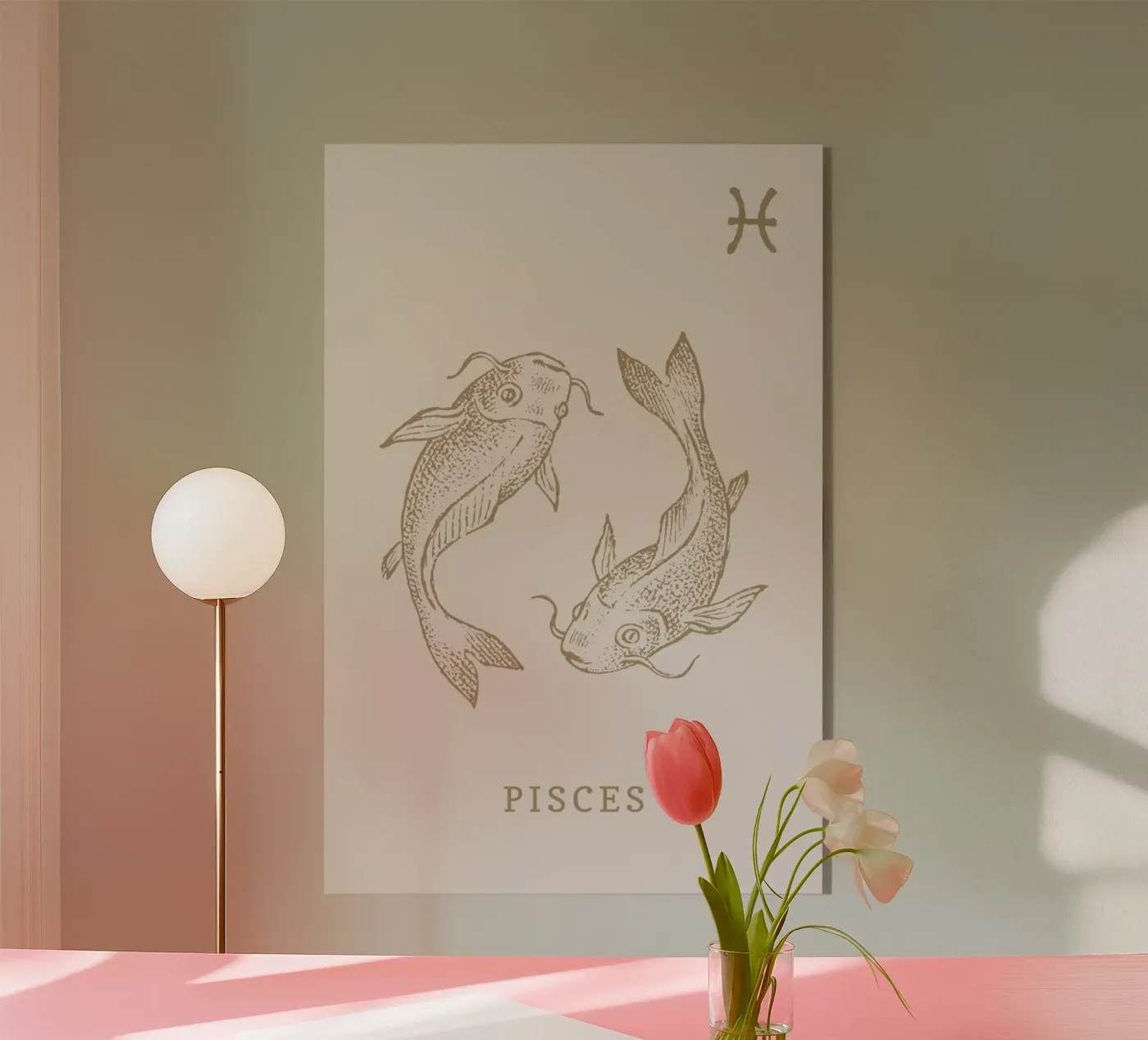 Pisces acryl van Flora & Fauna