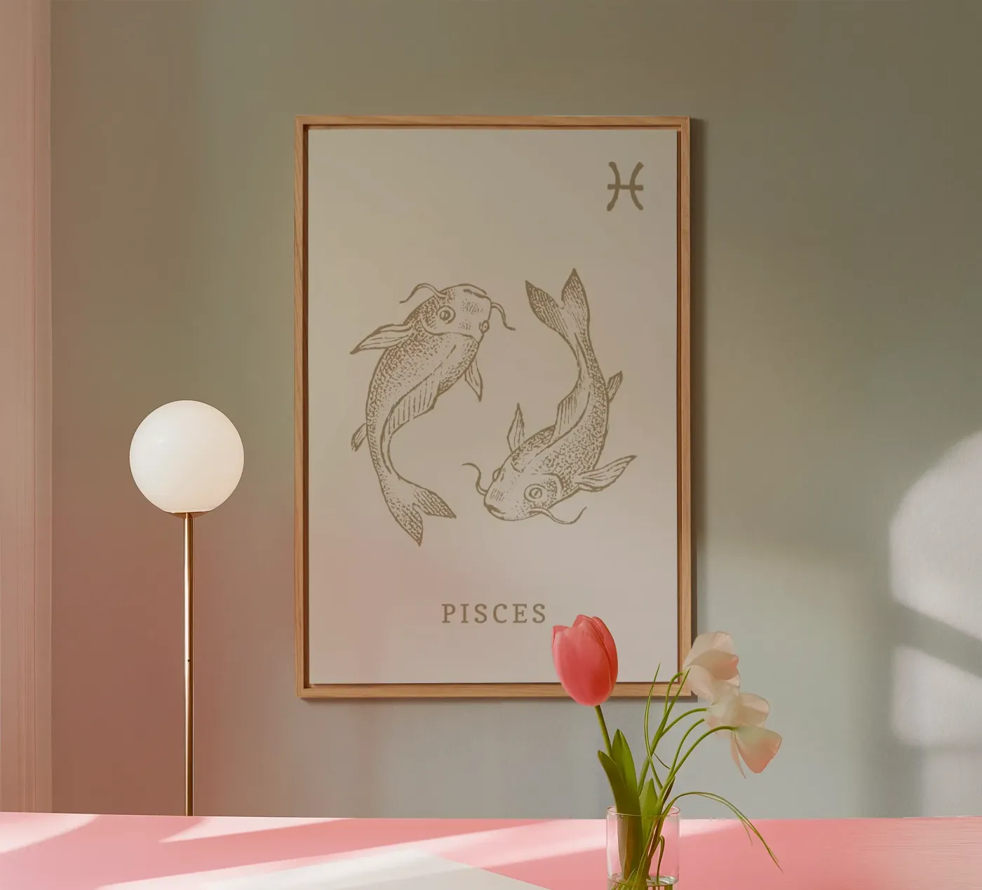 Pisces alluminio dibond da Flora & Fauna