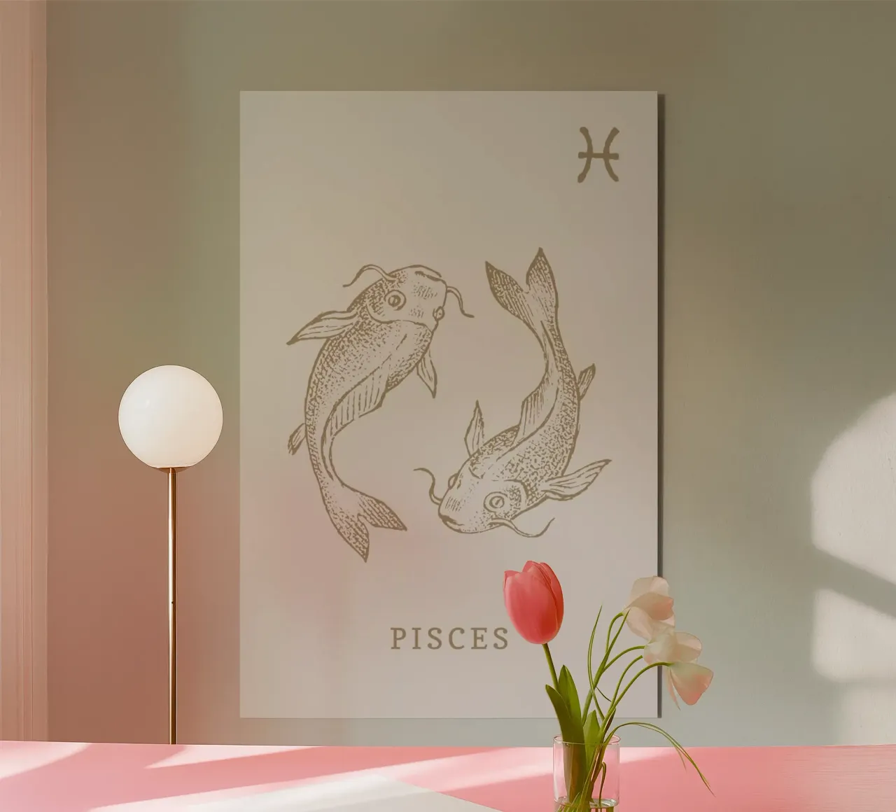 Pisces alluminio dibond da Flora & Fauna