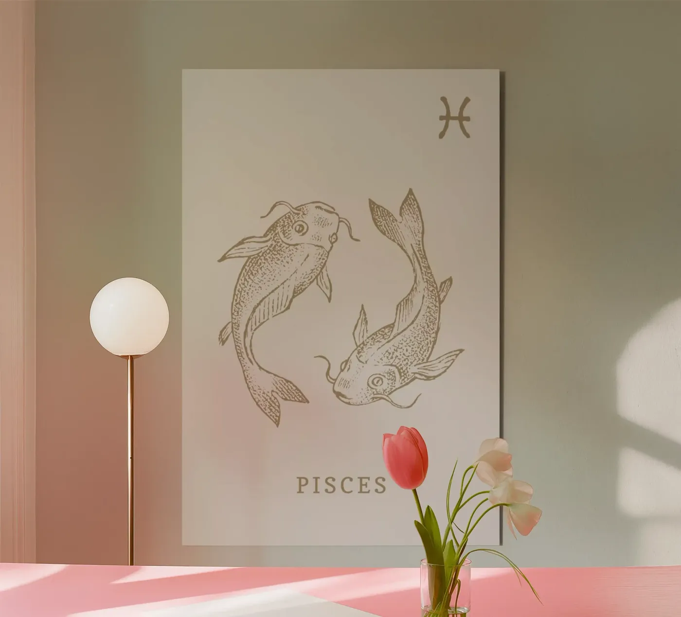 Pisces alluminio dibond da Flora & Fauna