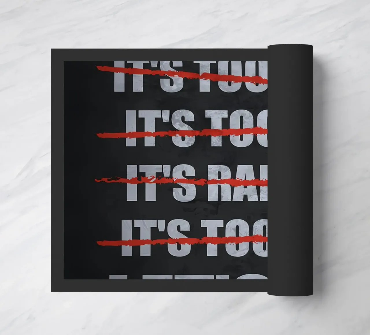 6 regels voor succes deurmat van Aara