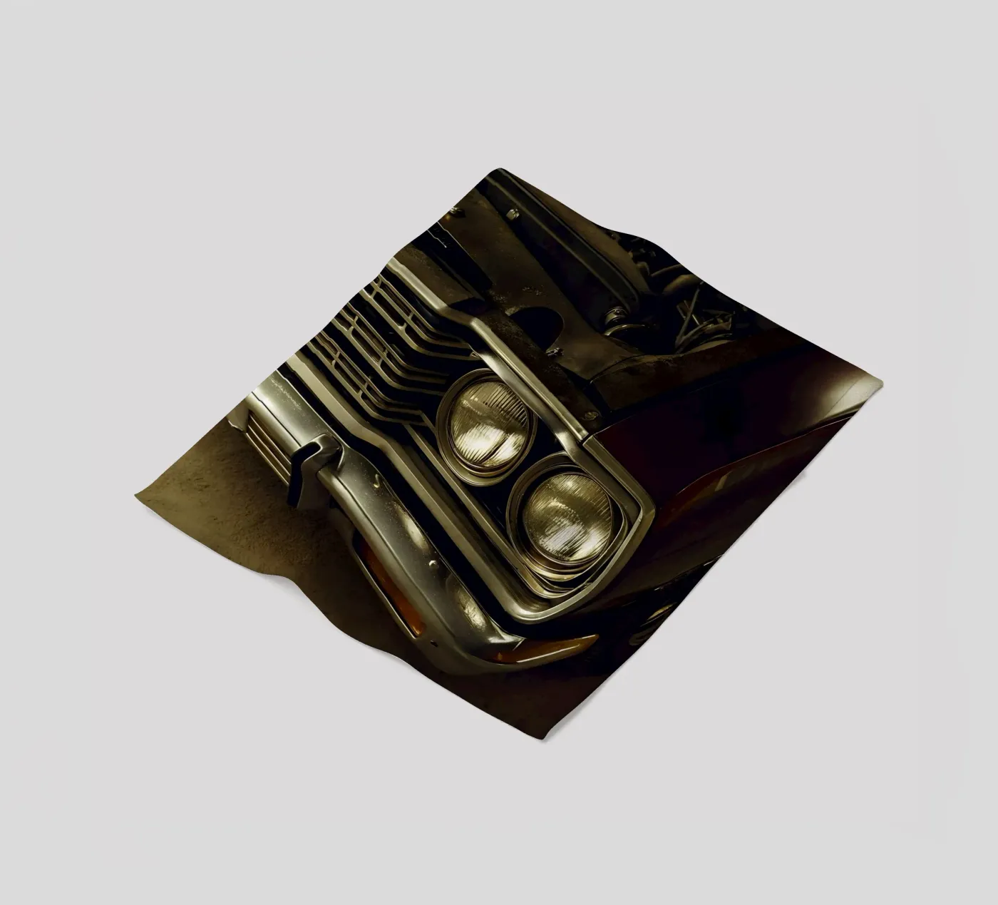 Classic Car Front Detail Fleecedecke von CAR EDITION