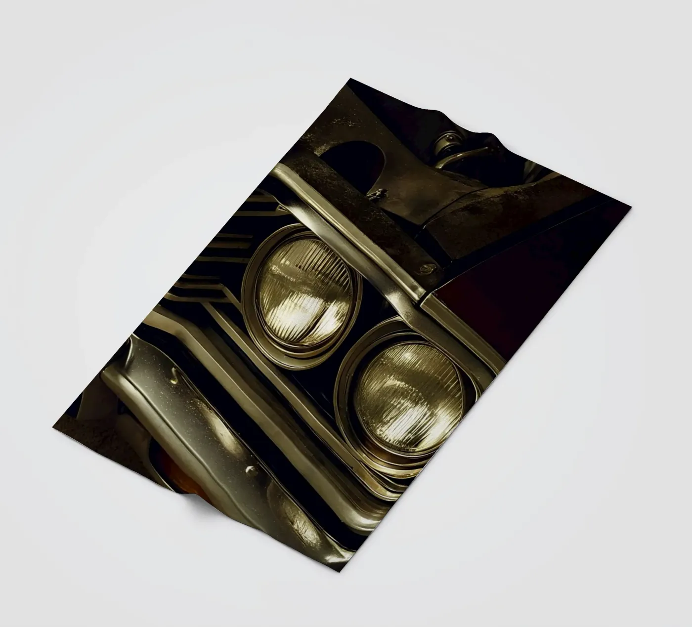 Classic Car Front Detail Fleecedecke von CAR EDITION