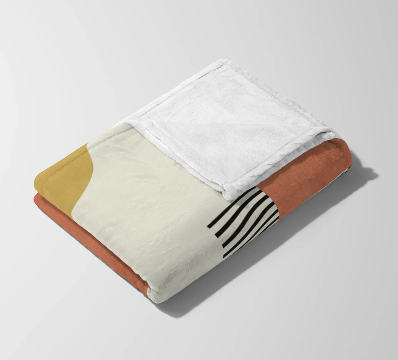 Composizione di linee astratte coperta in pile da MoonlightPrint
