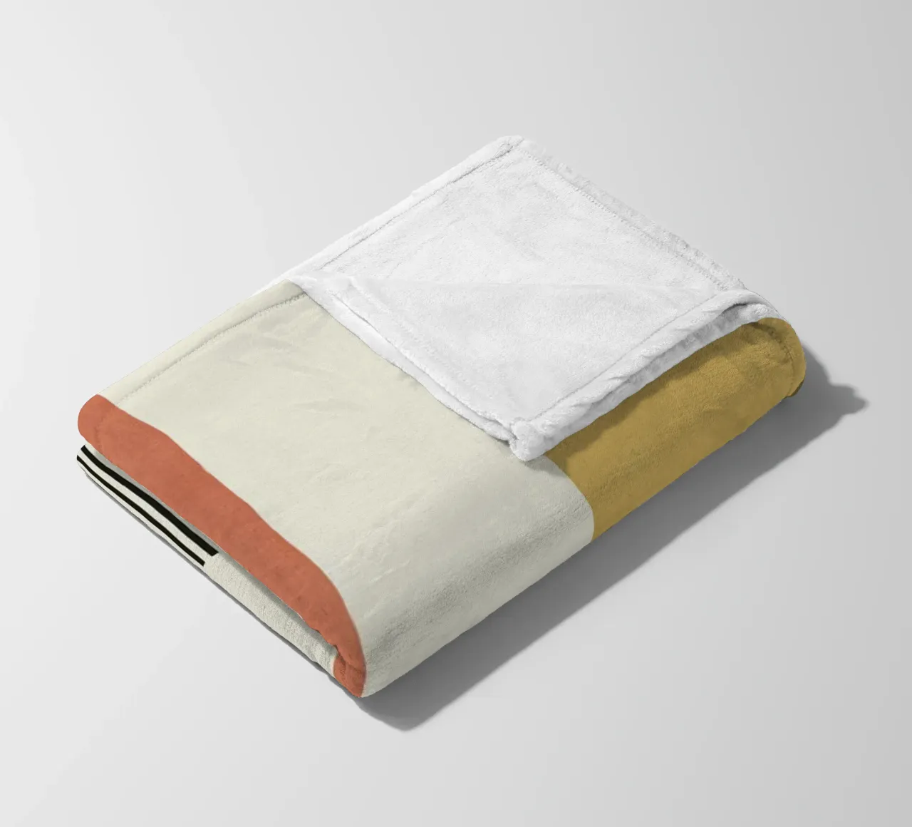 Composizione di linee astratte coperta in pile da MoonlightPrint