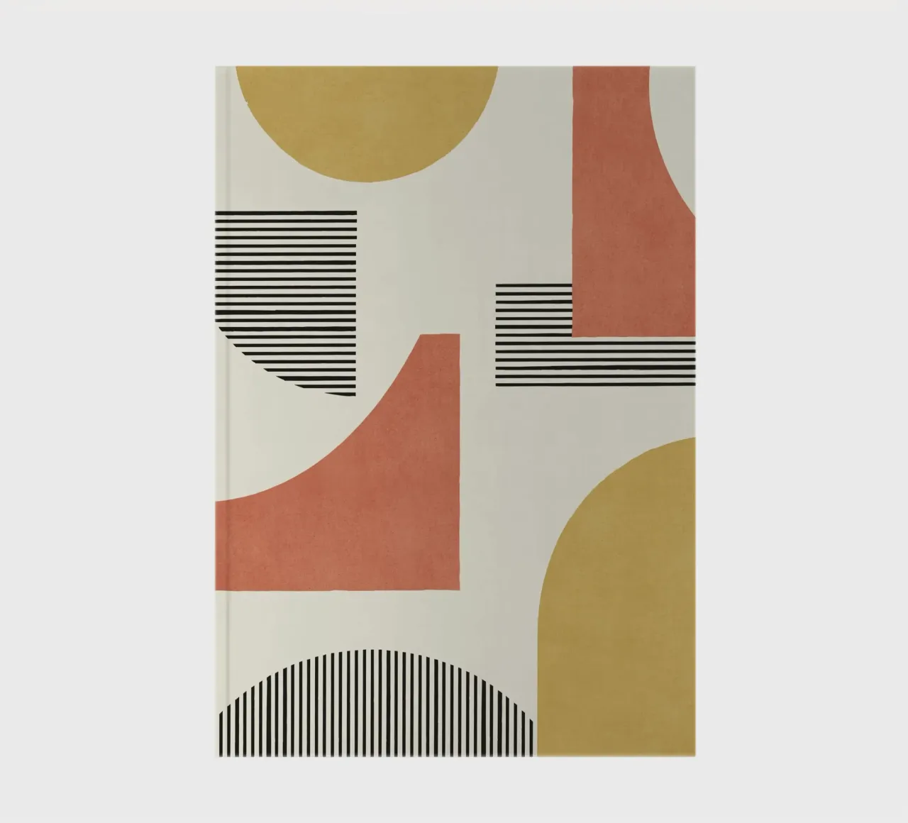 Abstract Lines Composition notebook by MoonlightPrint