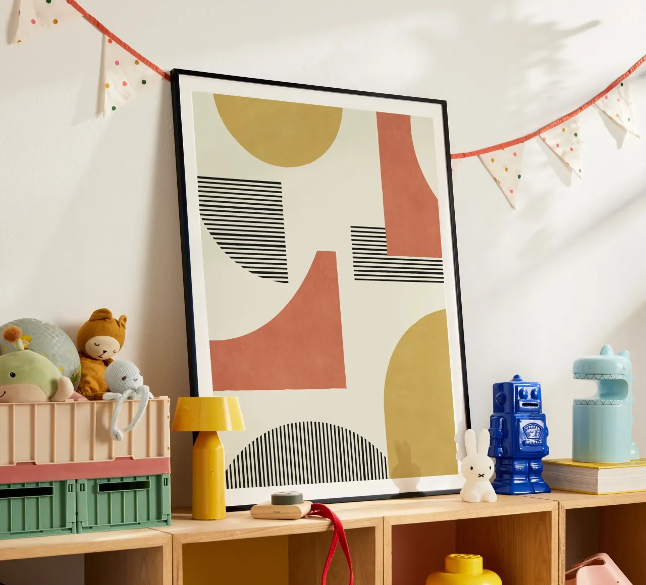 Composizione di linee astratte poster da MoonlightPrint