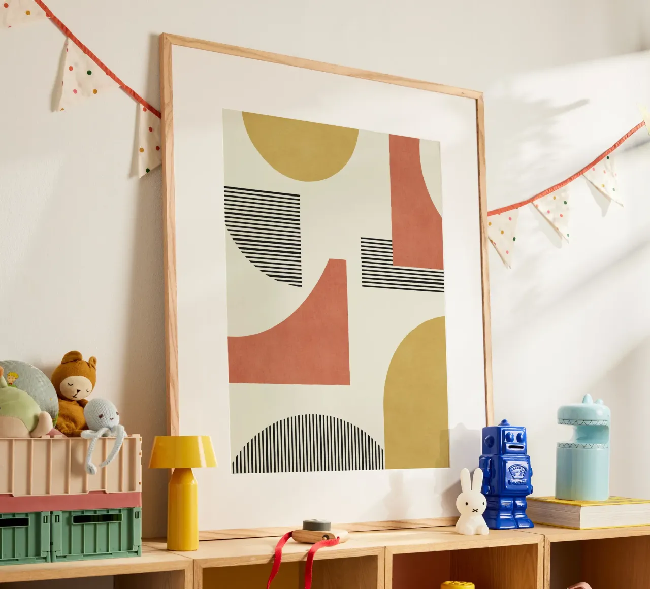 Composizione di linee astratte poster da MoonlightPrint