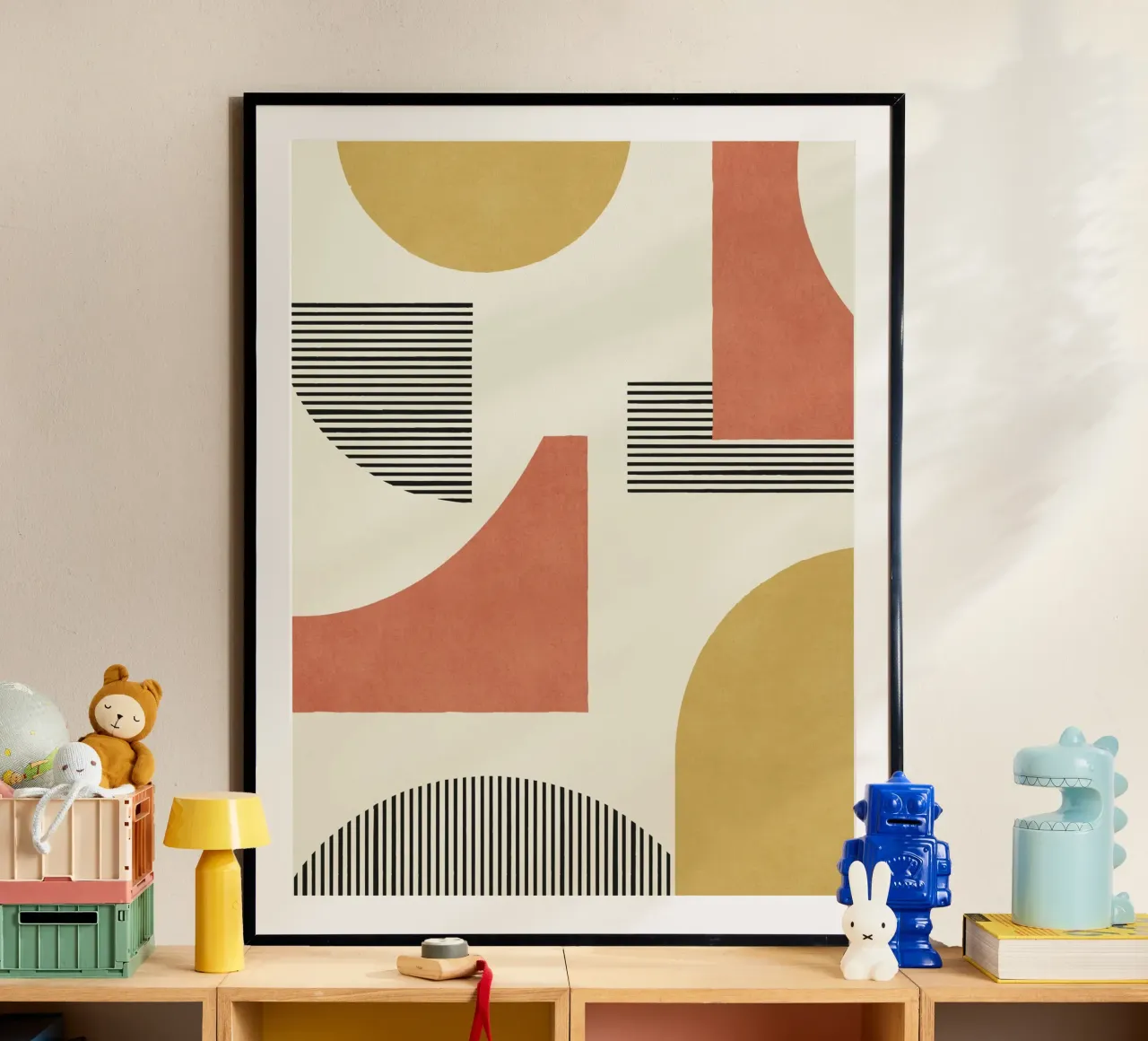 Composizione di linee astratte poster da MoonlightPrint