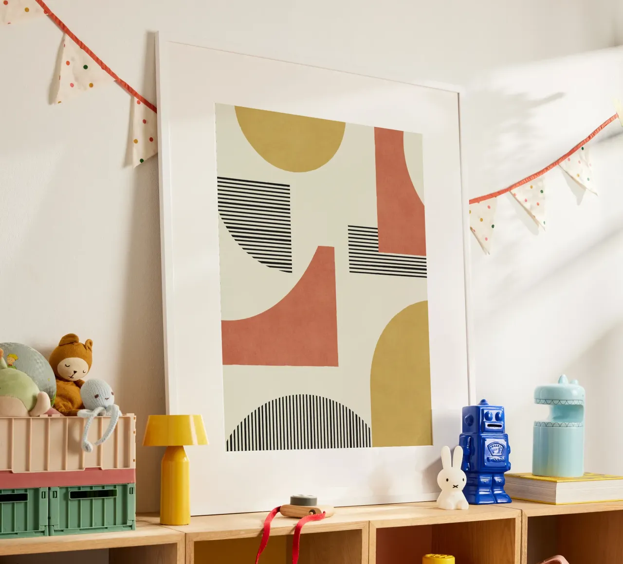 Composizione di linee astratte poster da MoonlightPrint