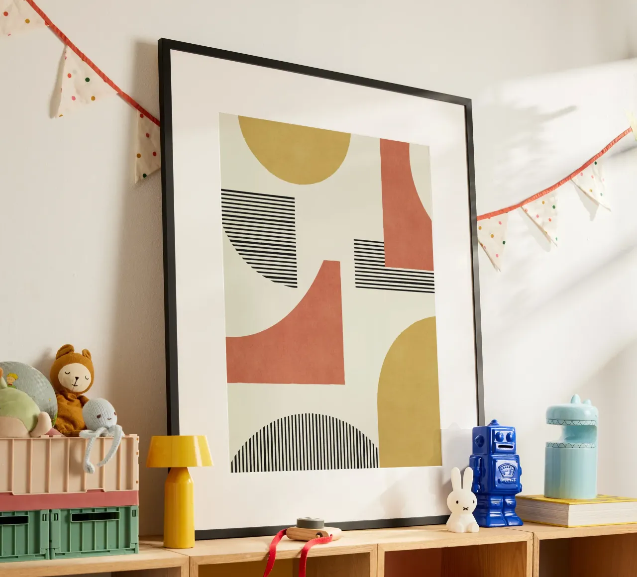 Composizione di linee astratte poster da MoonlightPrint