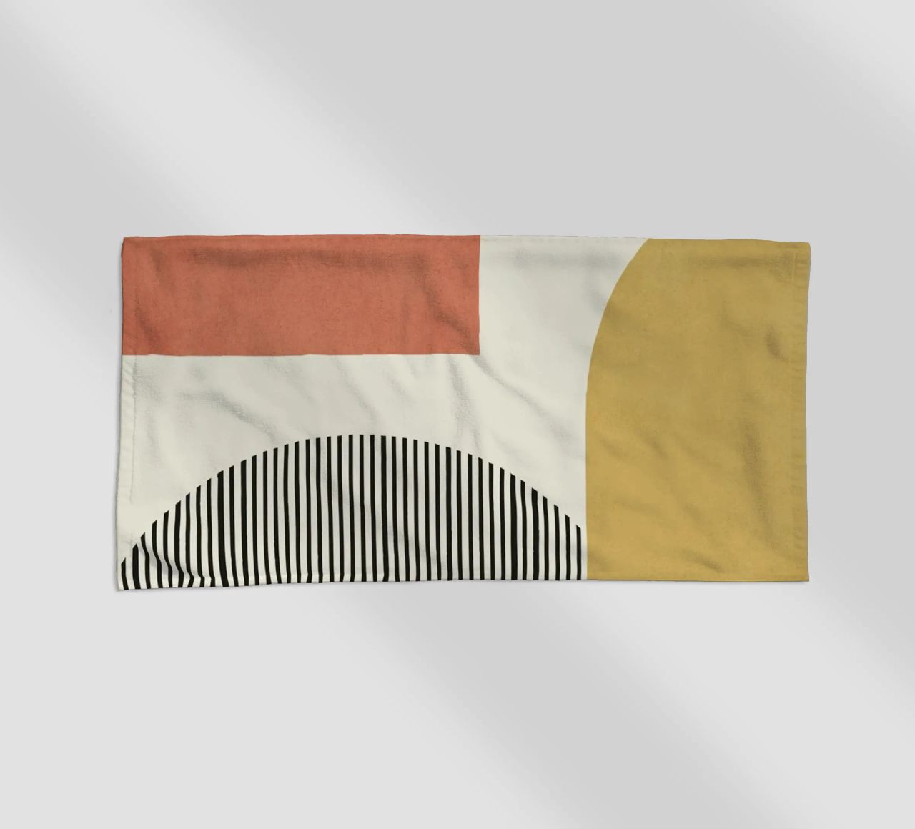 Composizione di linee astratte telo mare da MoonlightPrint