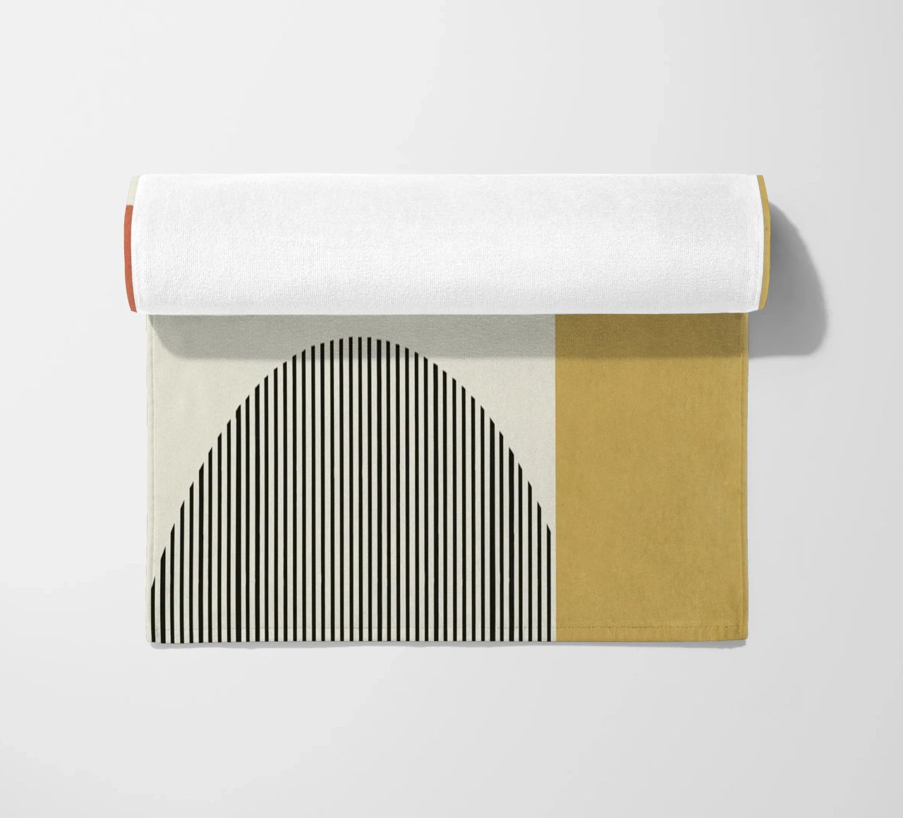 Composizione di linee astratte telo mare da MoonlightPrint