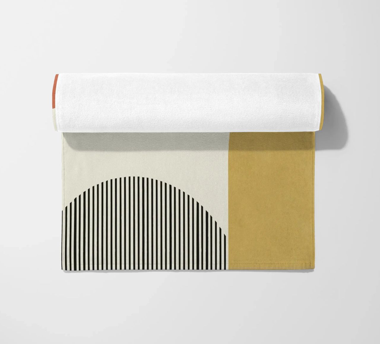 Composizione di linee astratte telo mare da MoonlightPrint