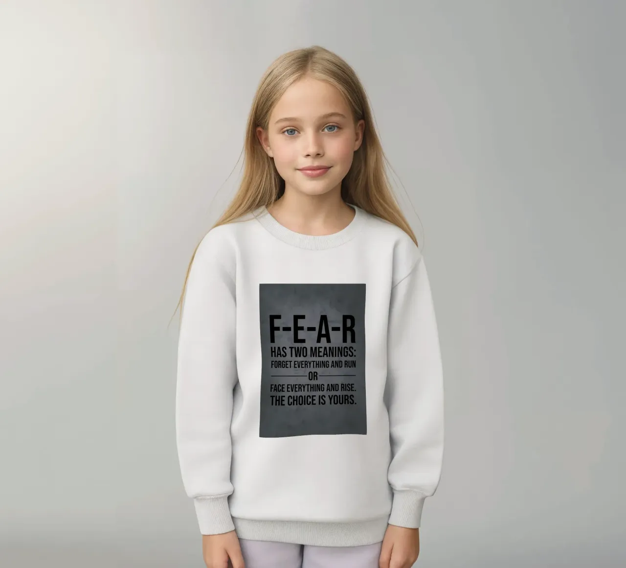 Squat Elemento di forza felpa bambino da Aara